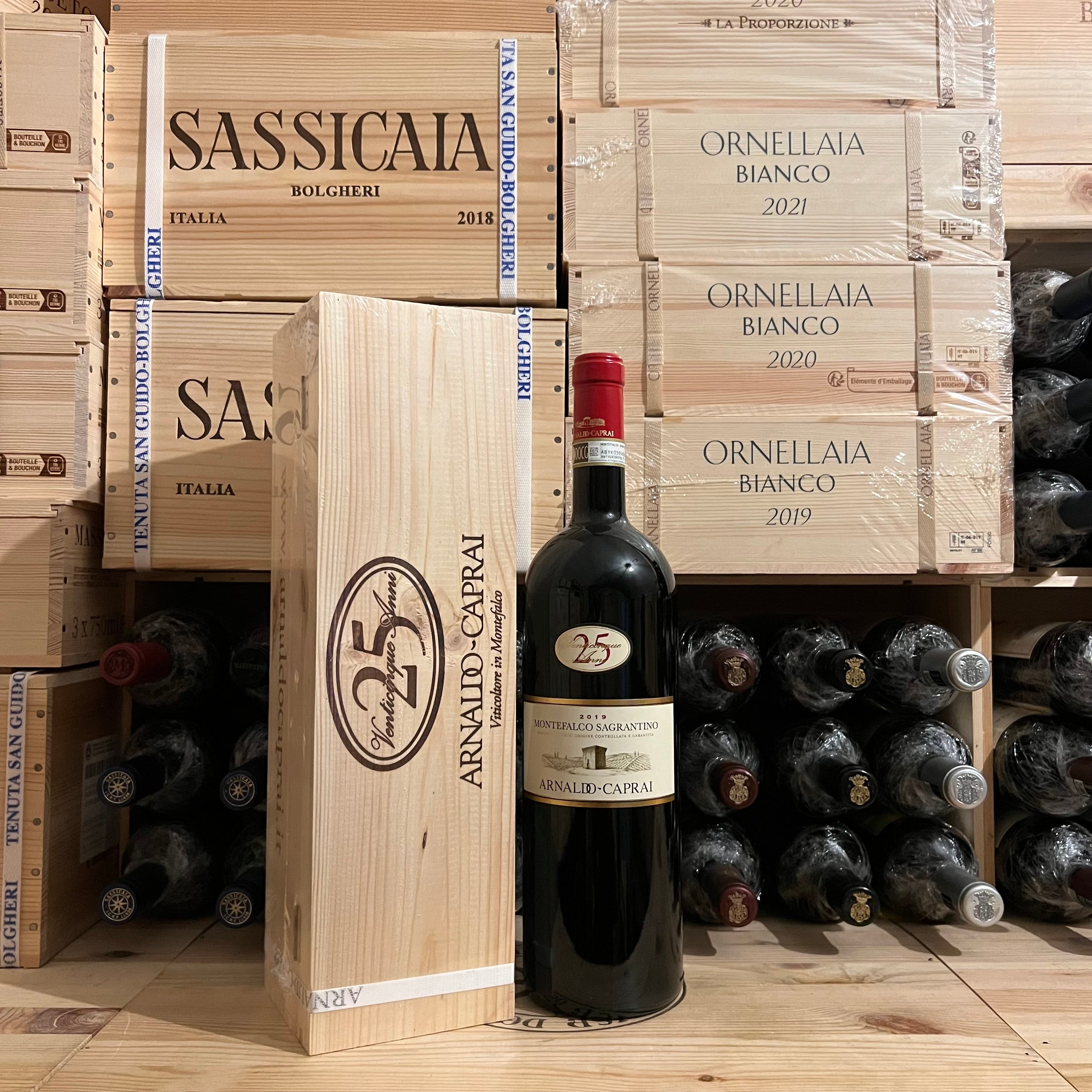 Montefalco Sagrantino DOCG 25 Anni Magnum 2019 Arnaldo Caprai in Cassa Legno