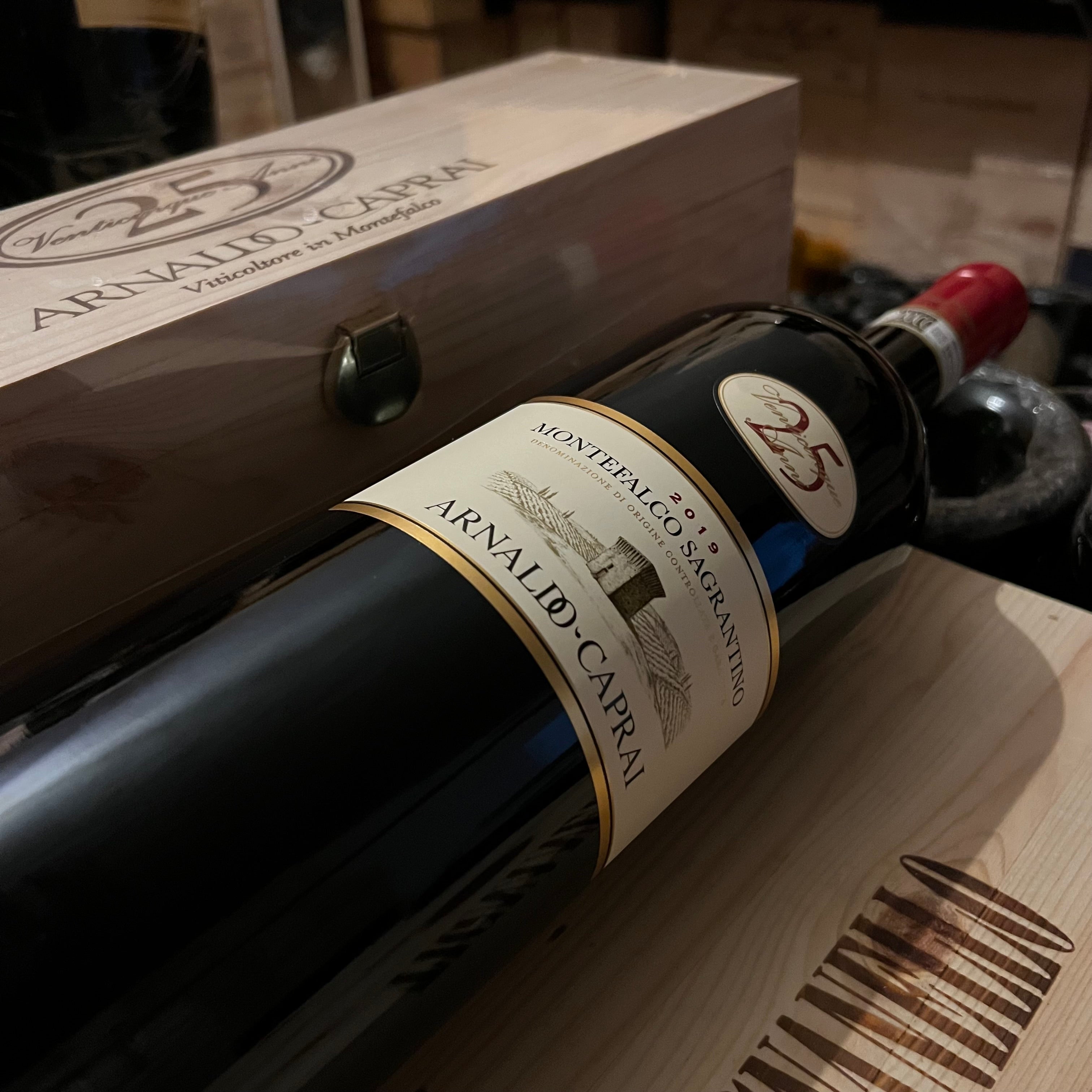 Montefalco Sagrantino DOCG 25 Anni Magnum 2019 Arnaldo Caprai in Cassa Legno