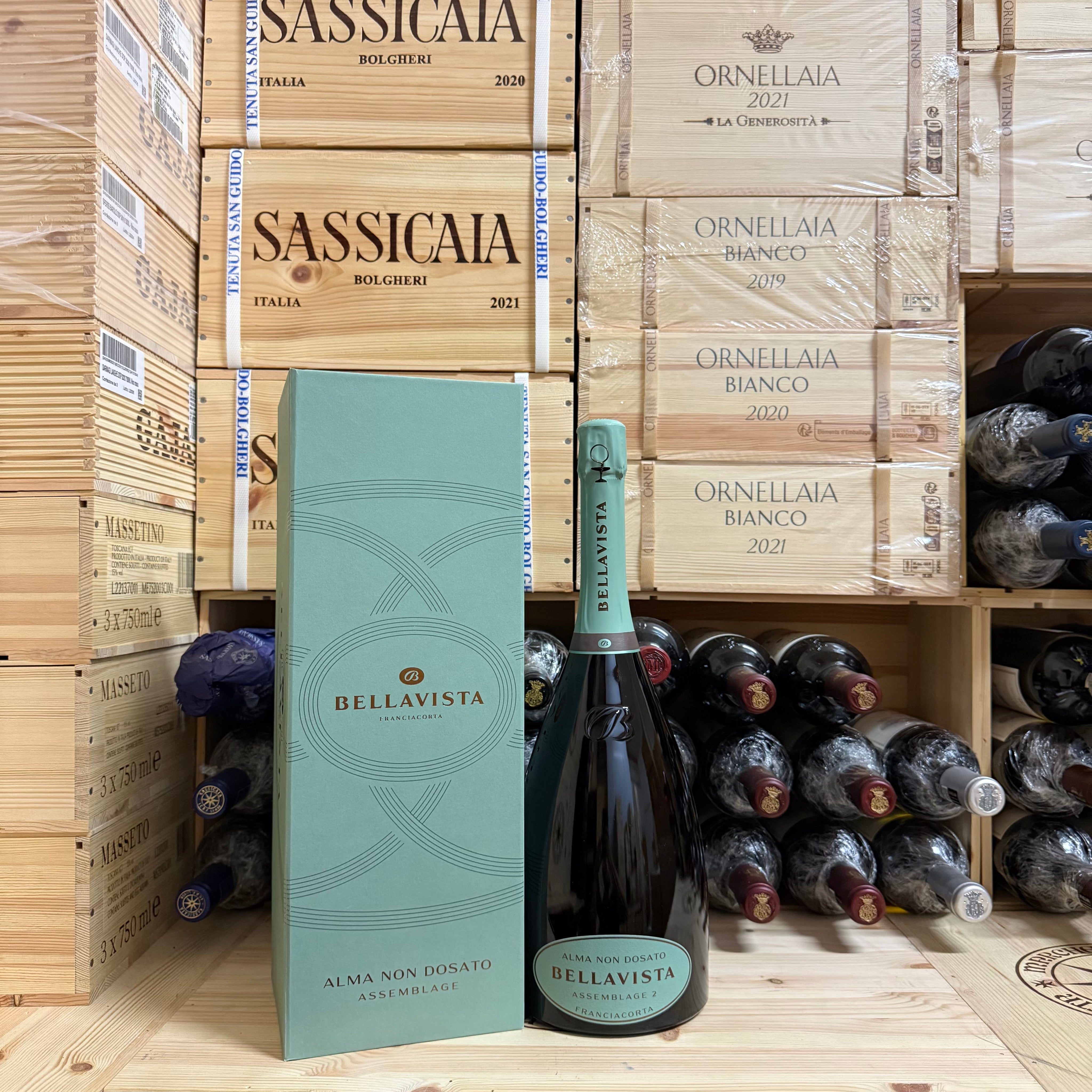 Alma Non Dosato Magnum Assemblage 2 Bellavista Franciacorta DOCG - in Cofanetto