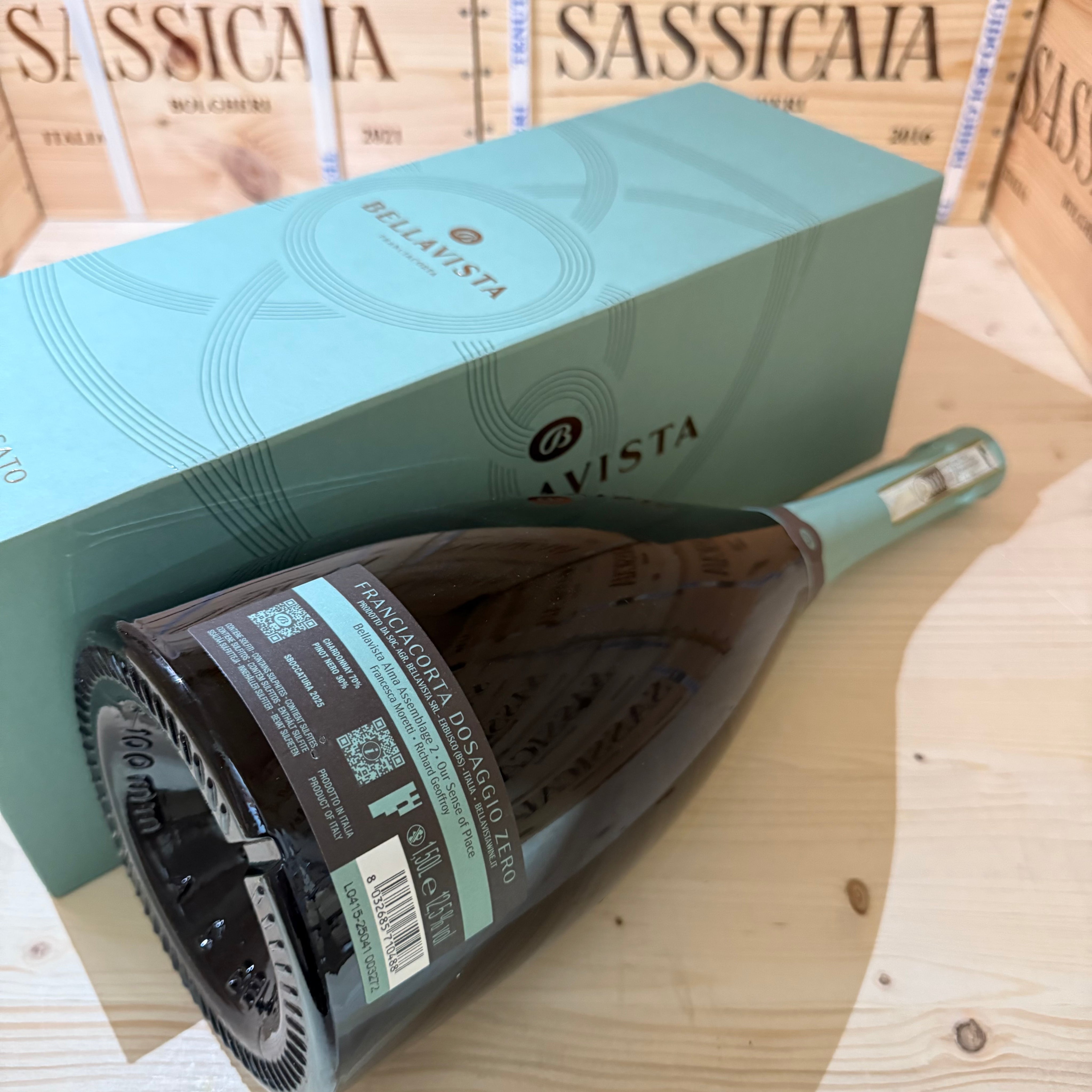Alma Non Dosato Magnum Assemblage 2 Bellavista Franciacorta DOCG - in Cofanetto