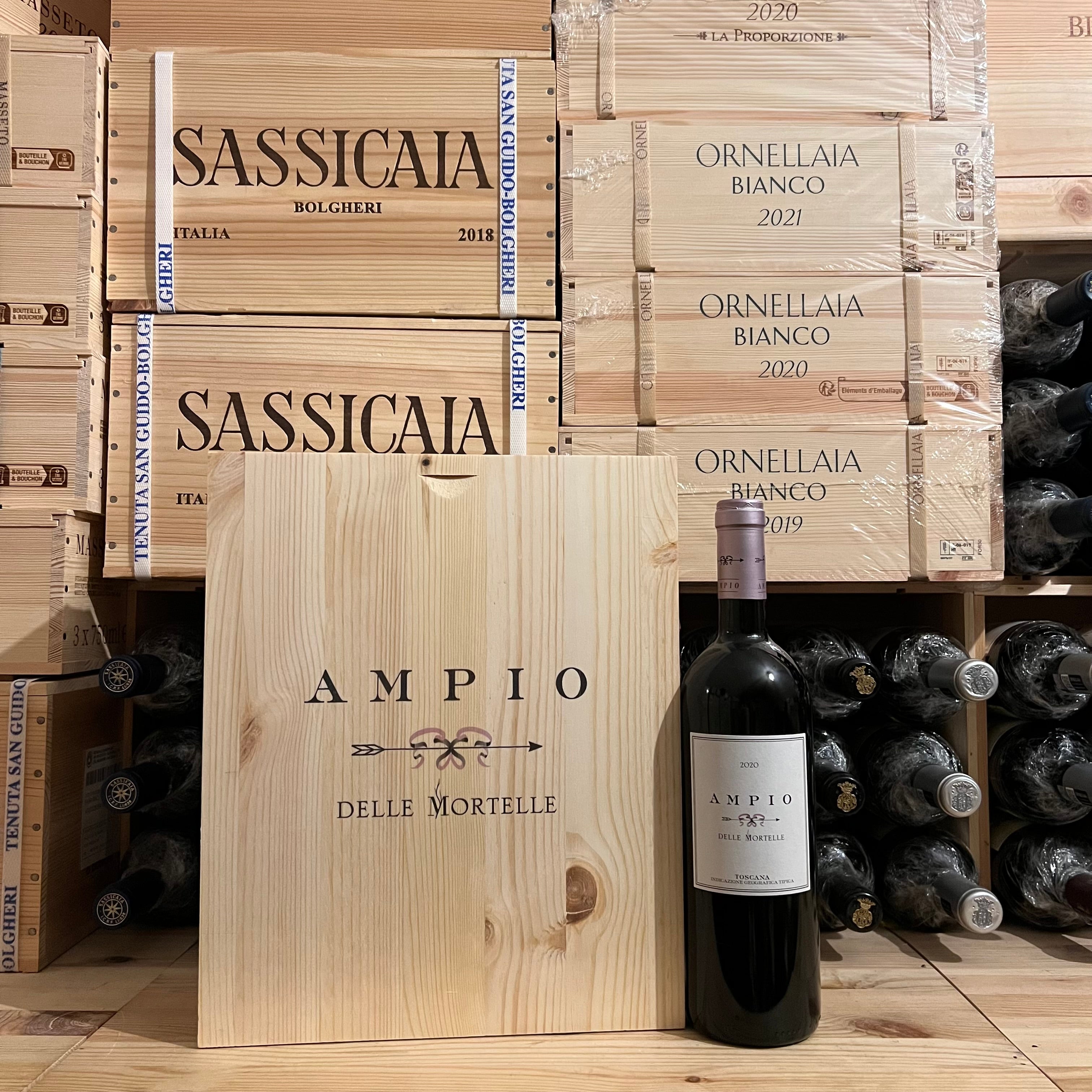Ampio delle Mortelle 2020 Marchesi Antinori - Cassa Legno 3 Bottiglie