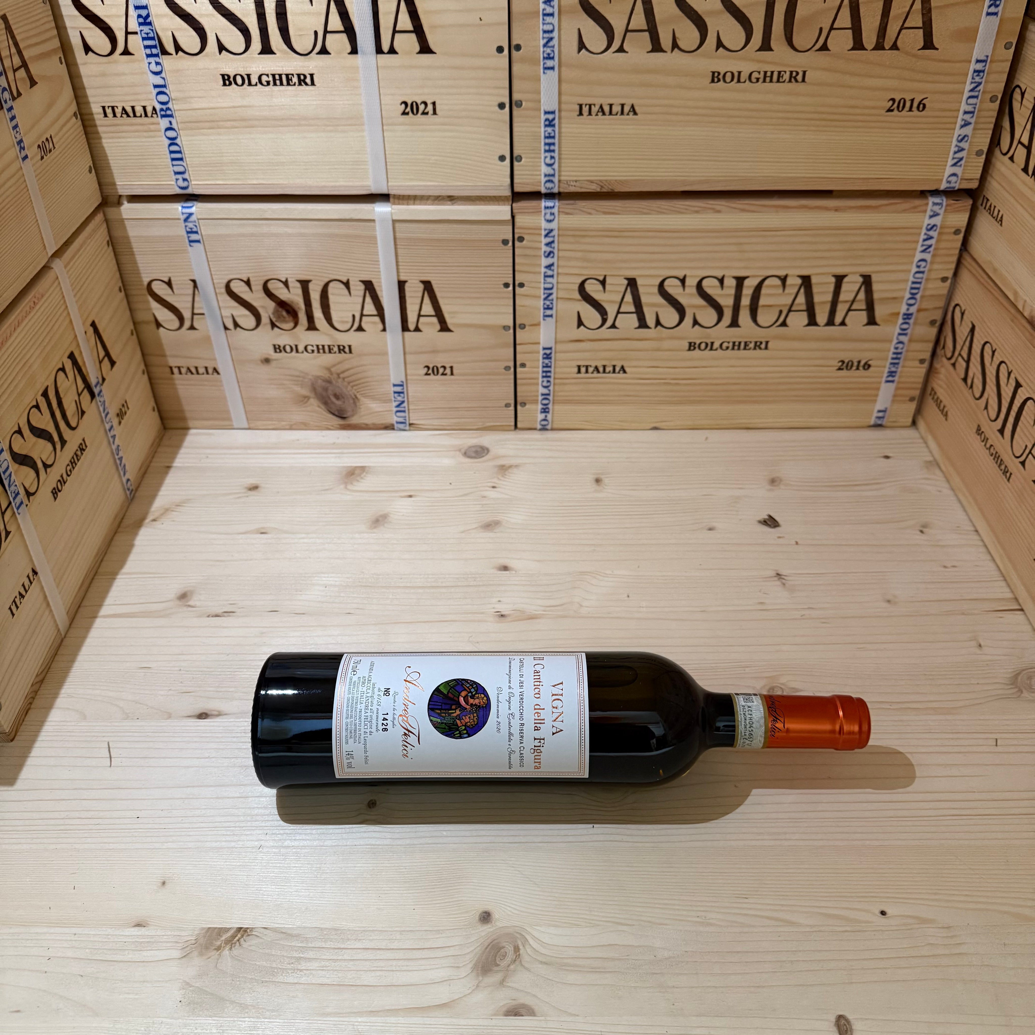 Andrea Felici Cantico della Figura 2020 Verdicchio dei Castelli di Jesi DOCG Riserva Classico