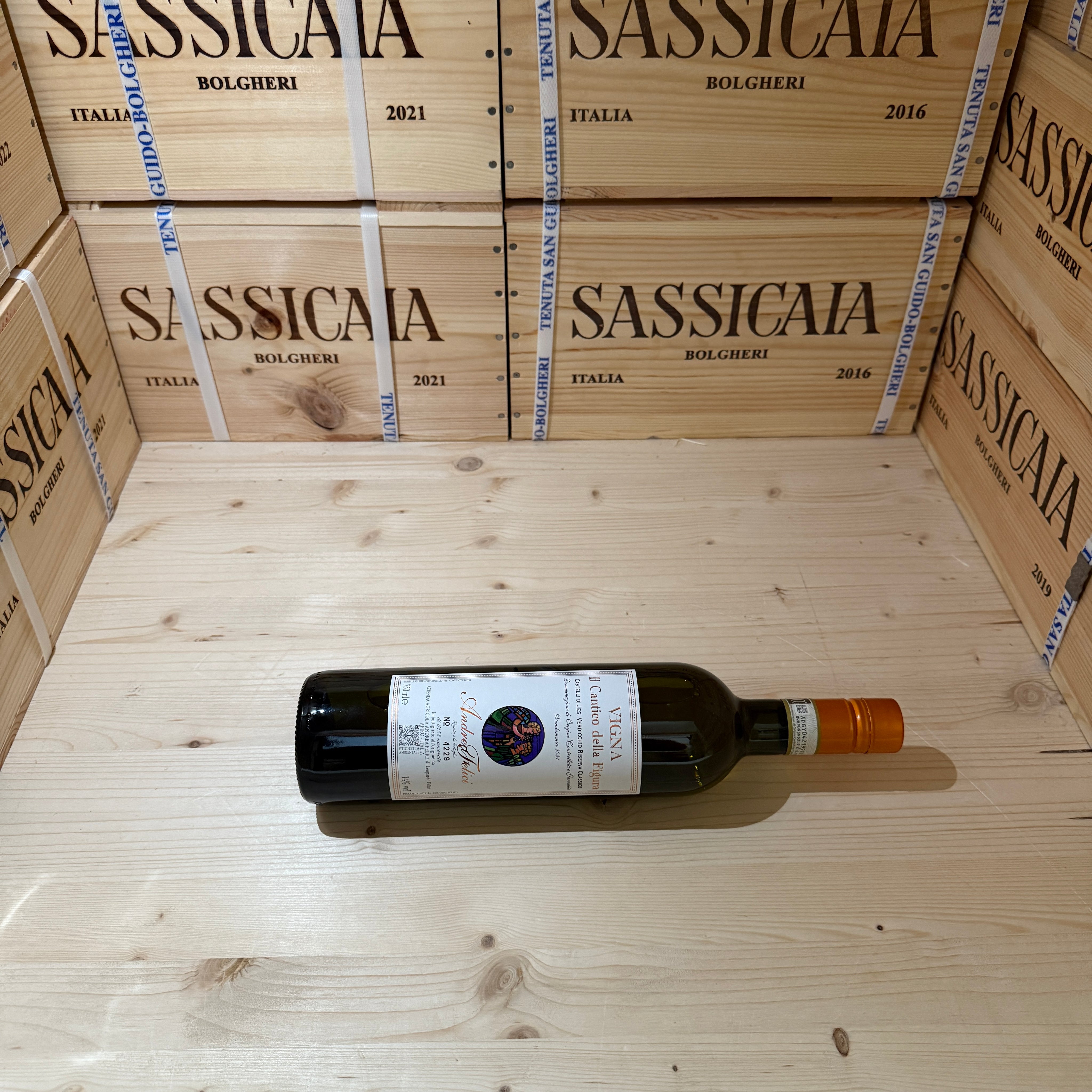 Andrea Felici Cantico della Figura 2021 Verdicchio dei Castelli di Jesi DOCG Riserva Classico