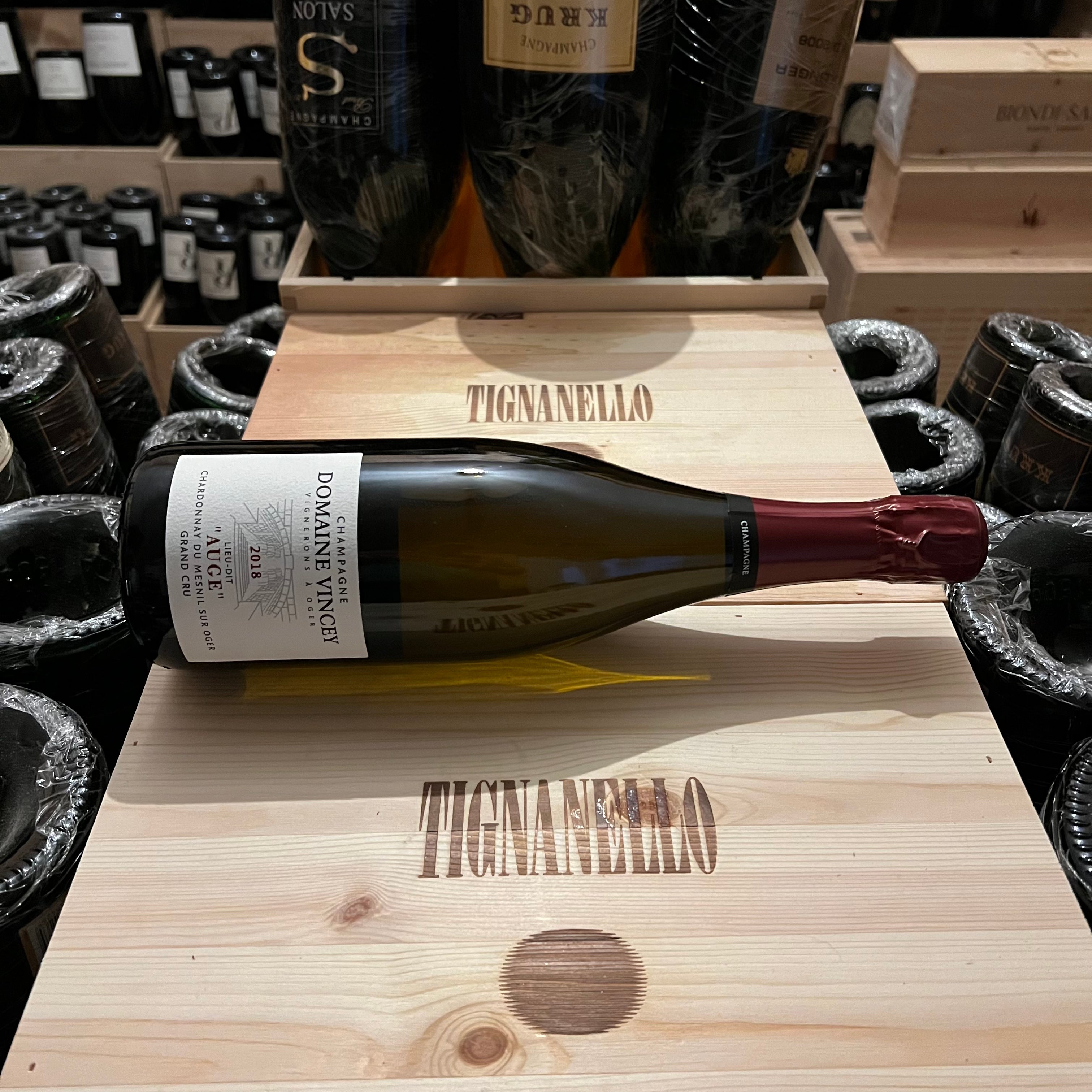 Auge 2018 Chardonnay Le Mesnil Sur Oger Grand Cru Domaine Vincey