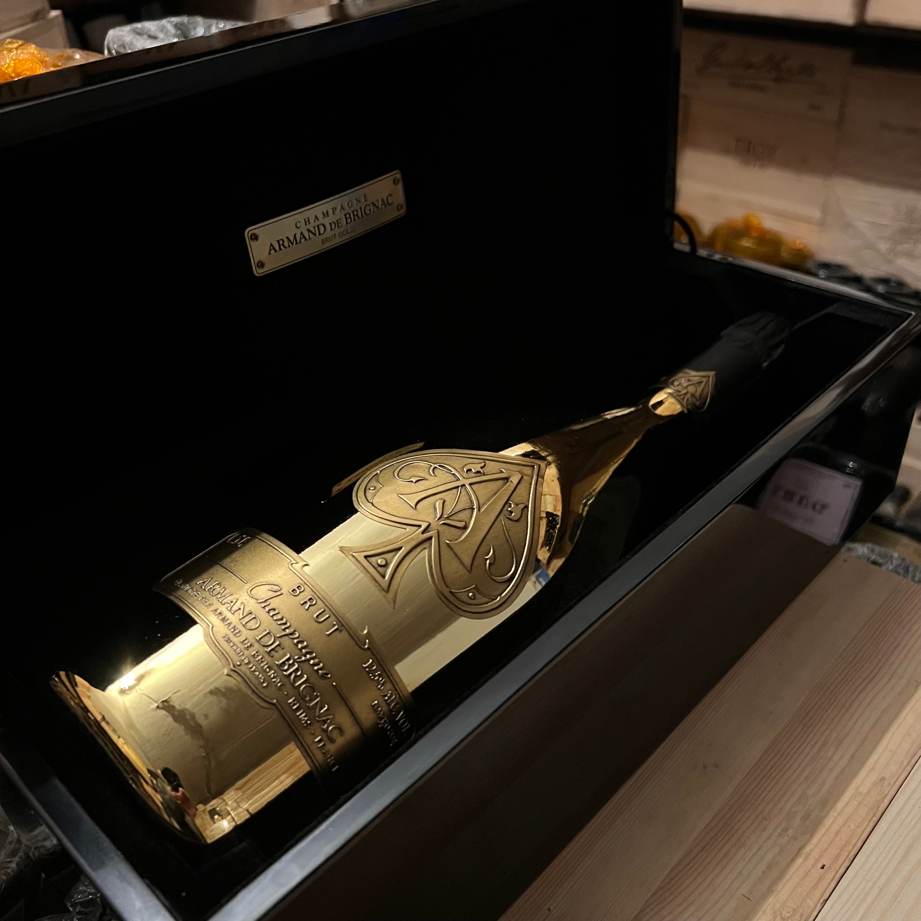 Champagne Armand de Brignac Brut Gold Magnum in Cofanetto Prestige