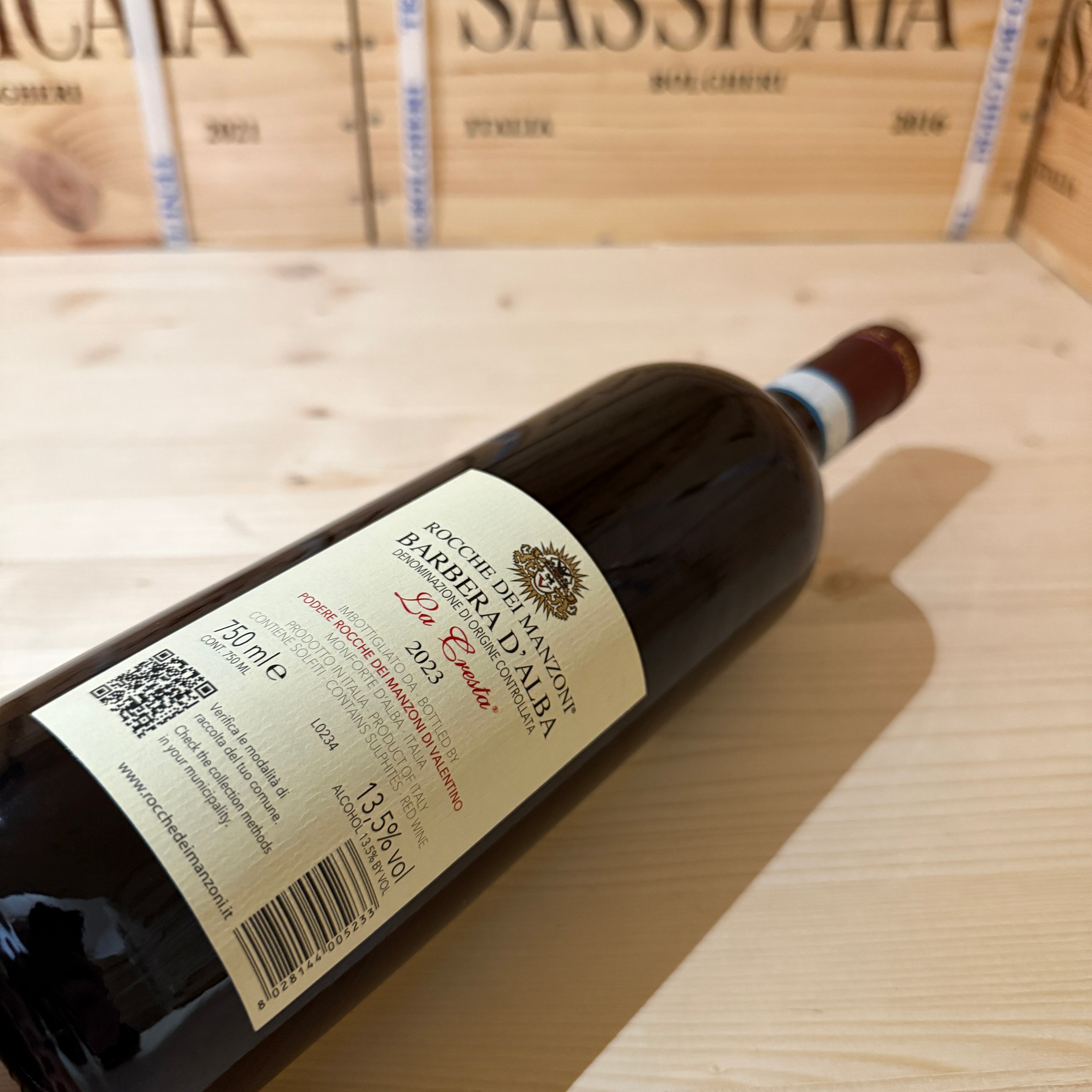 Barbera d'Alba DOC "La Cresta" 2023 Rocche dei Manzoni