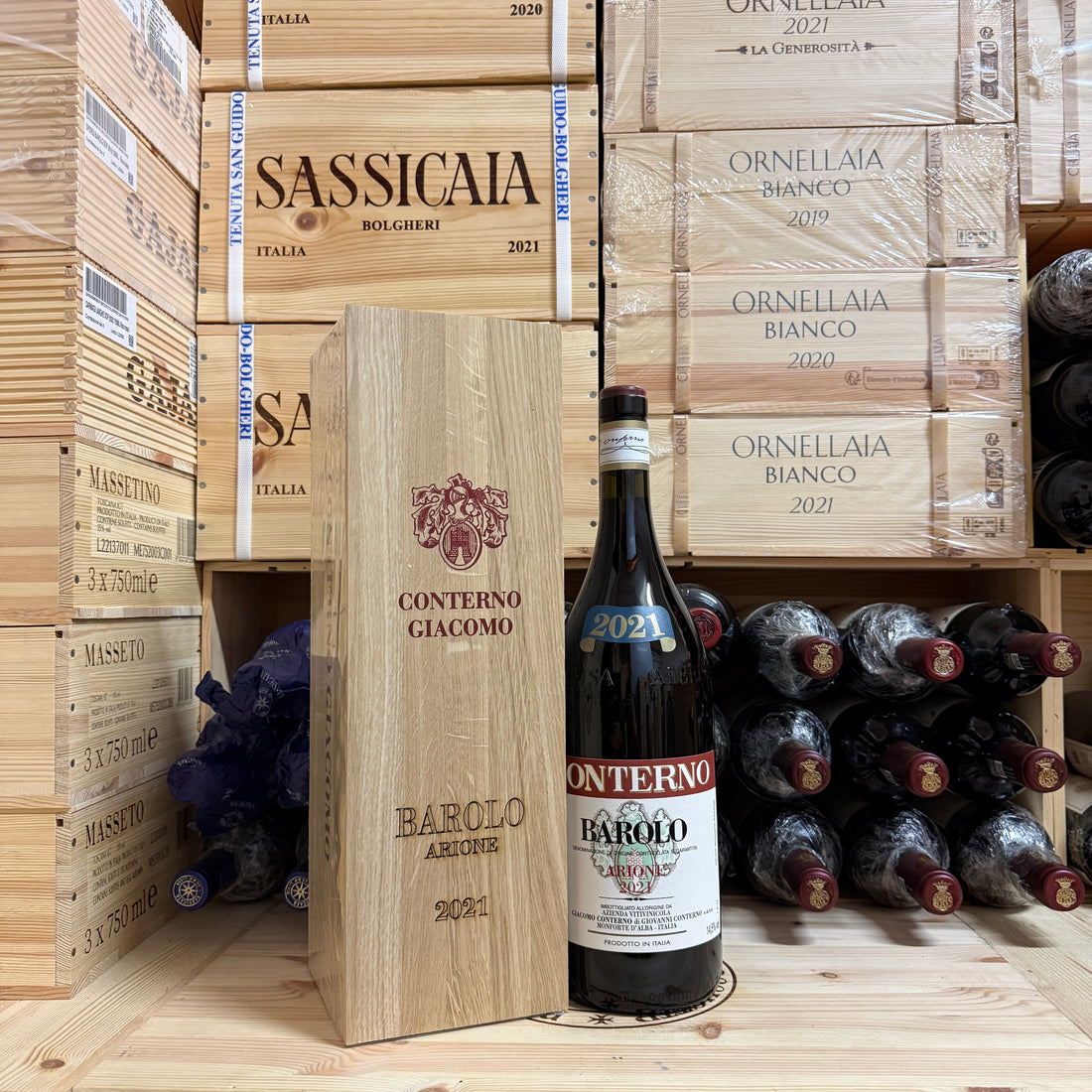 Barolo Arione DOCG 2021 Magnum Giacomo Conterno - in Cassa Legno