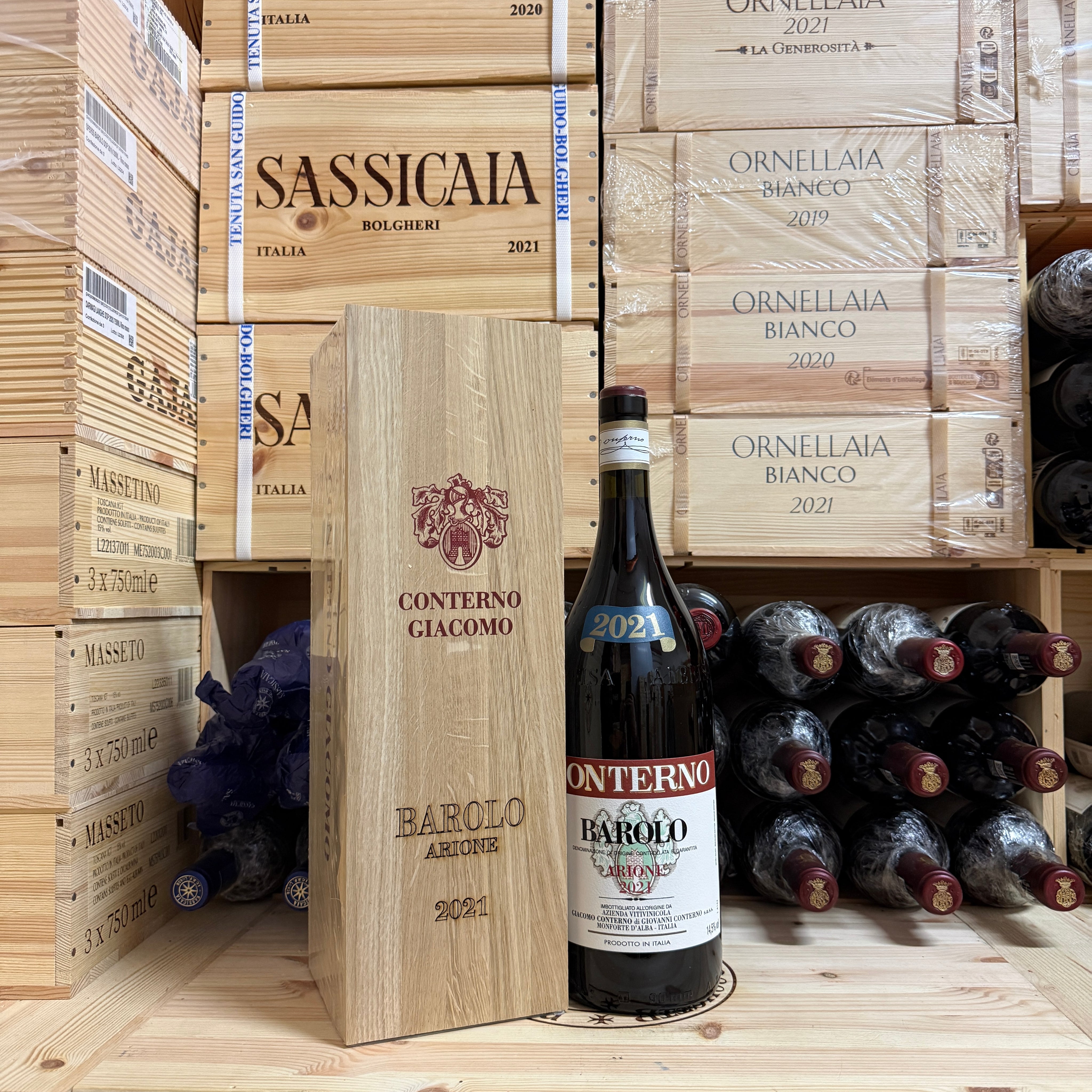Barolo Arione DOCG 2021 Magnum Giacomo Conterno - in Cassa Legno