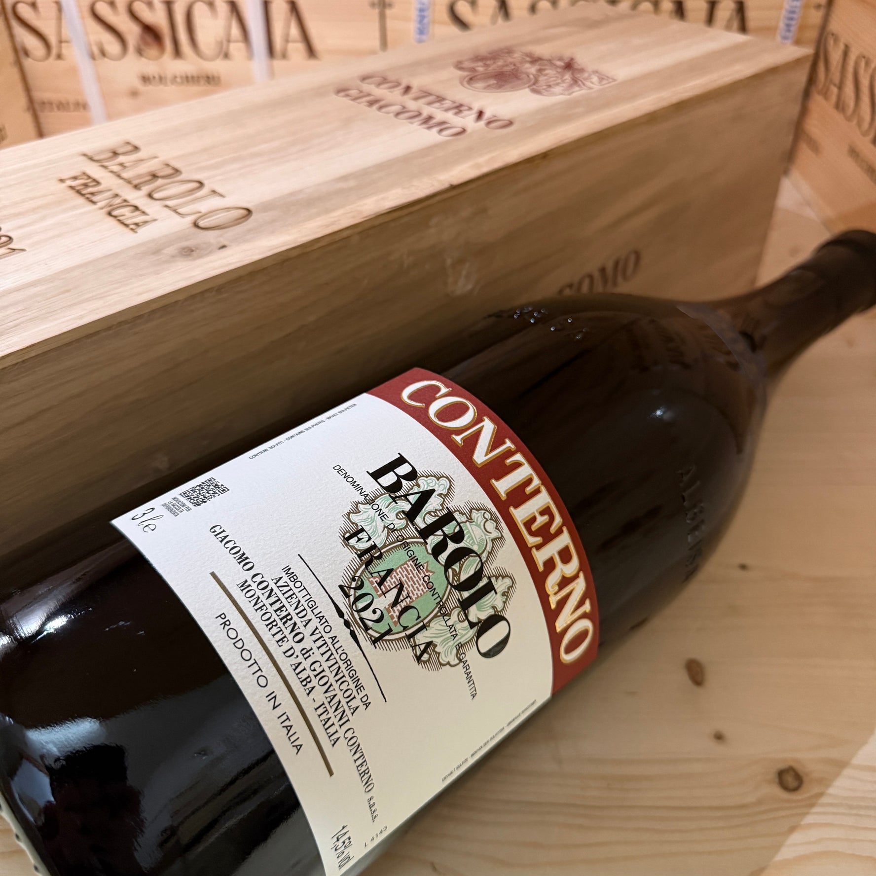 Barolo Cascina Francia DOCG 2021 Jeroboam Giacomo Conterno - in Cassa Legno