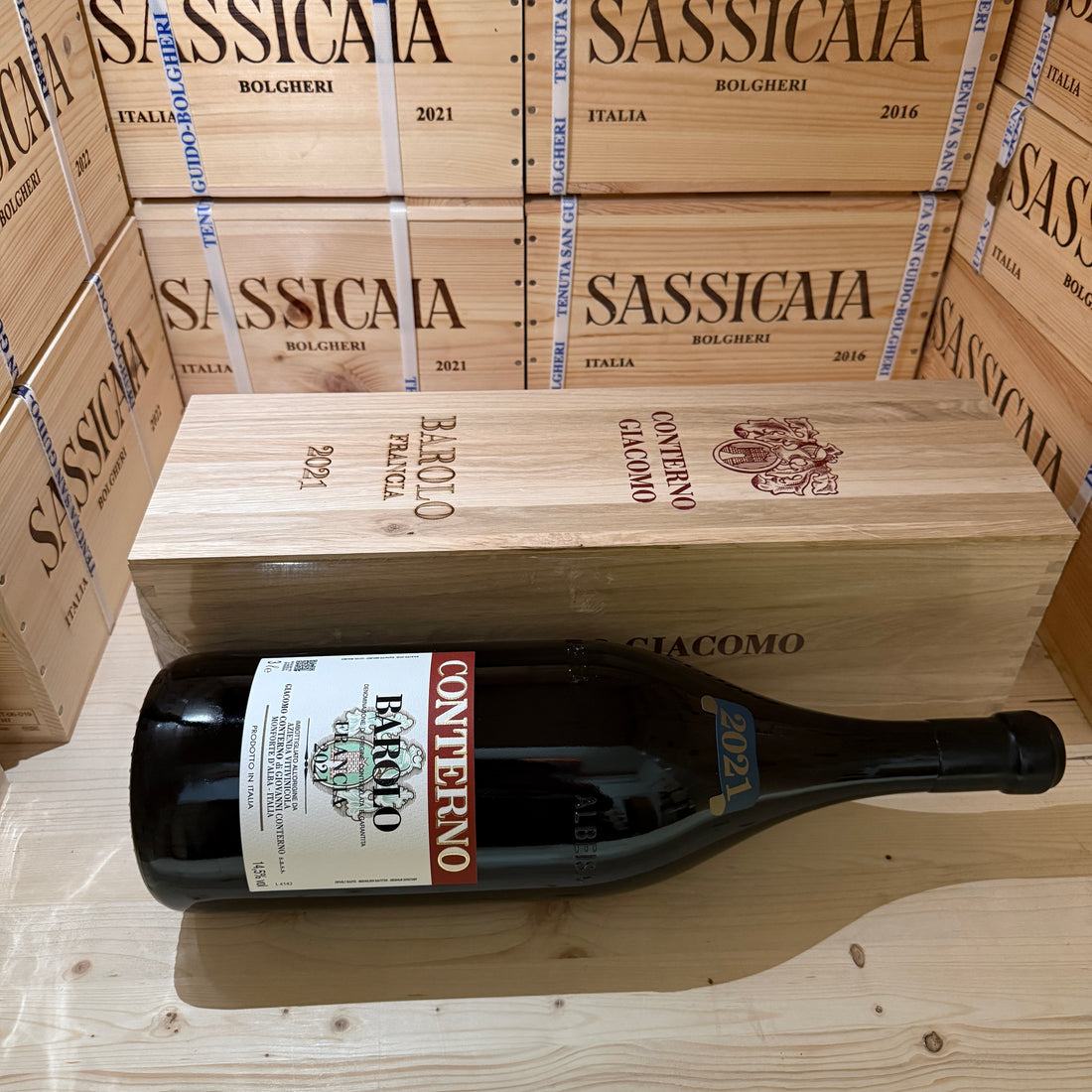 Barolo Cascina Francia DOCG 2021 Jeroboam Giacomo Conterno - in Cassa Legno