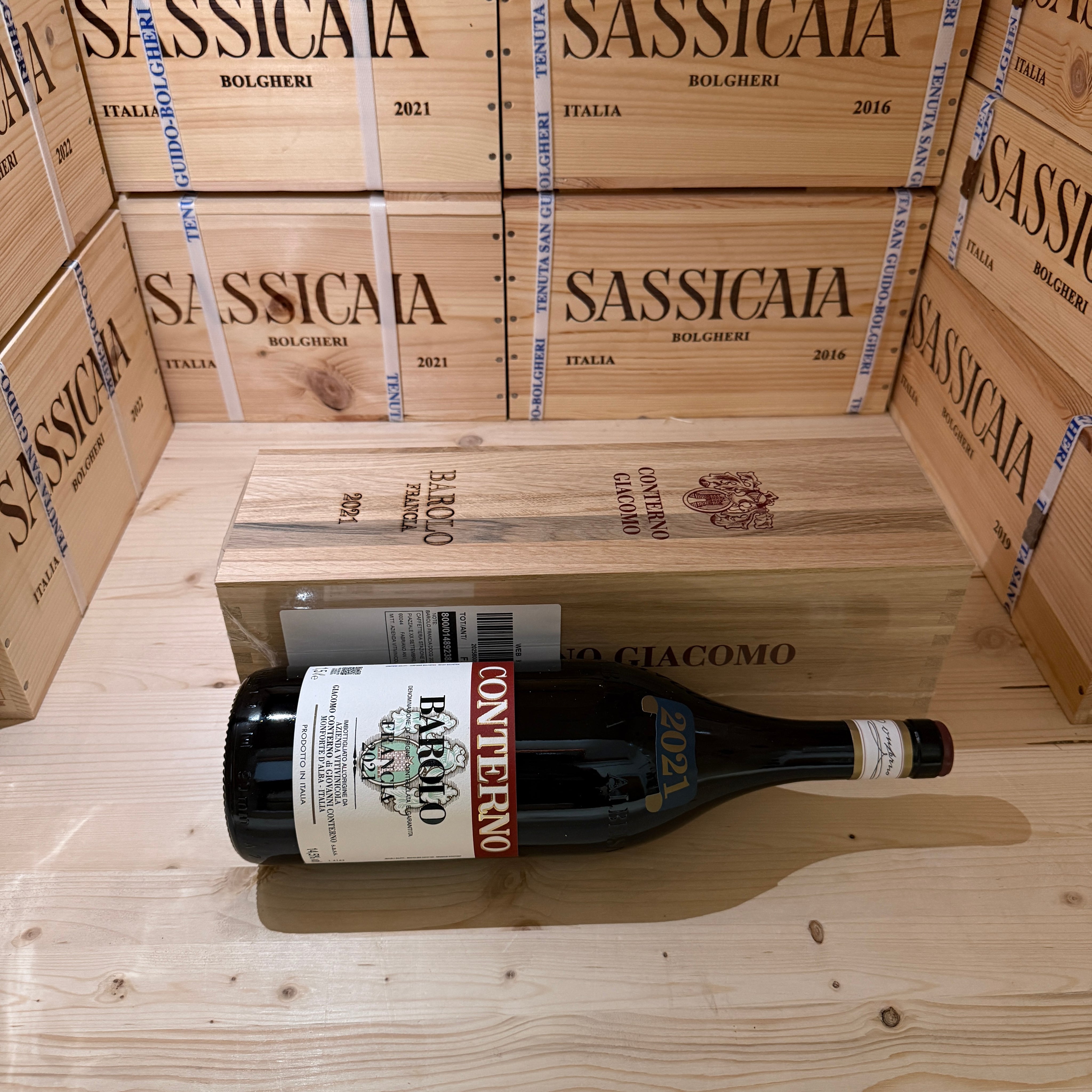 Barolo Cascina Francia DOCG 2021 Magnum Giacomo Conterno - in Cassa Legno
