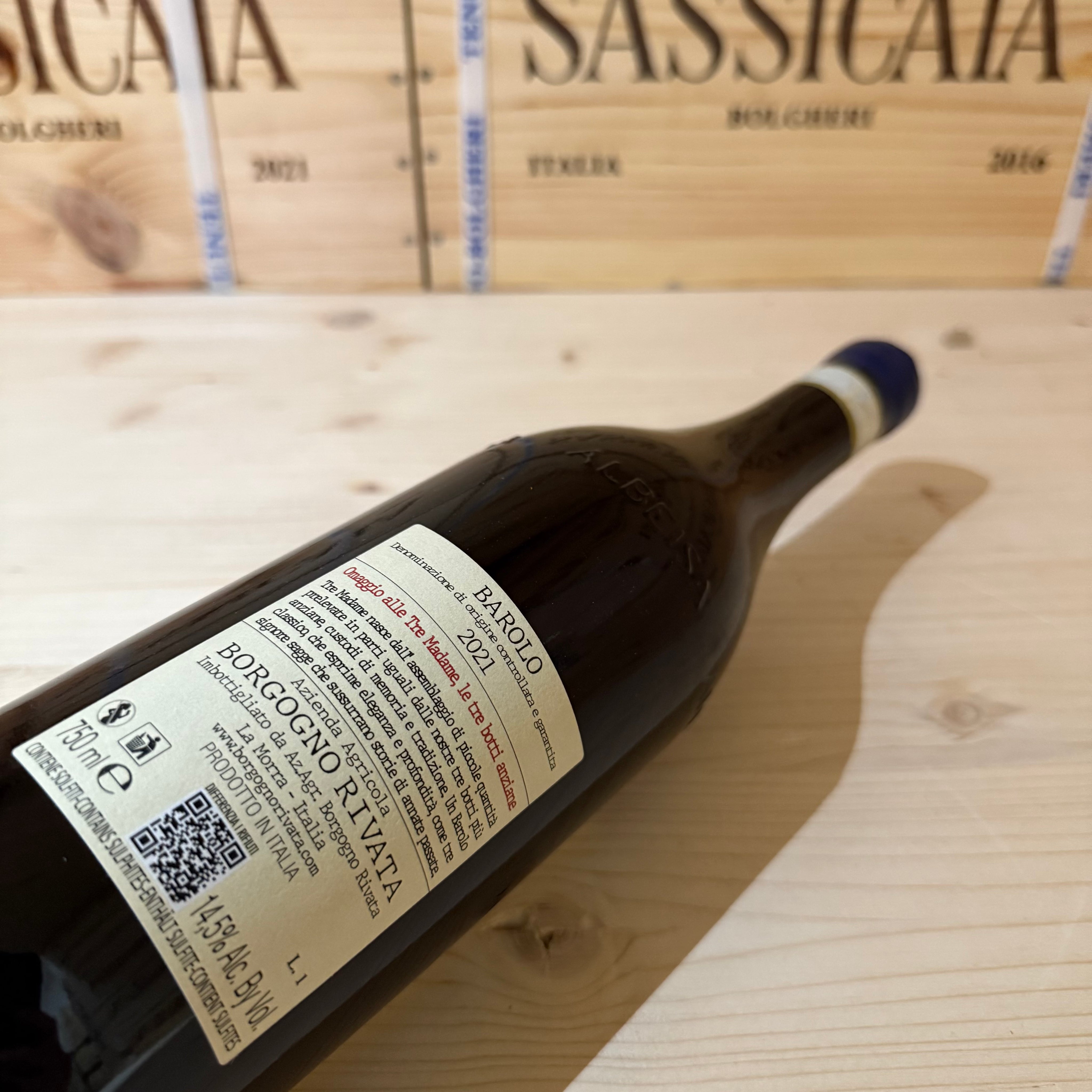 Barolo DOCG Le Tre Madame 2021 Borgogno Rivata