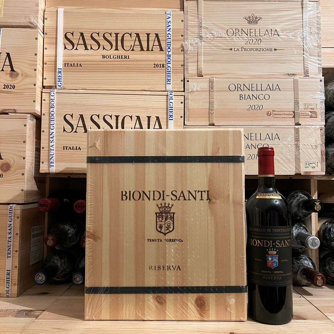 Biondi Santi Riserva 2016 cassa