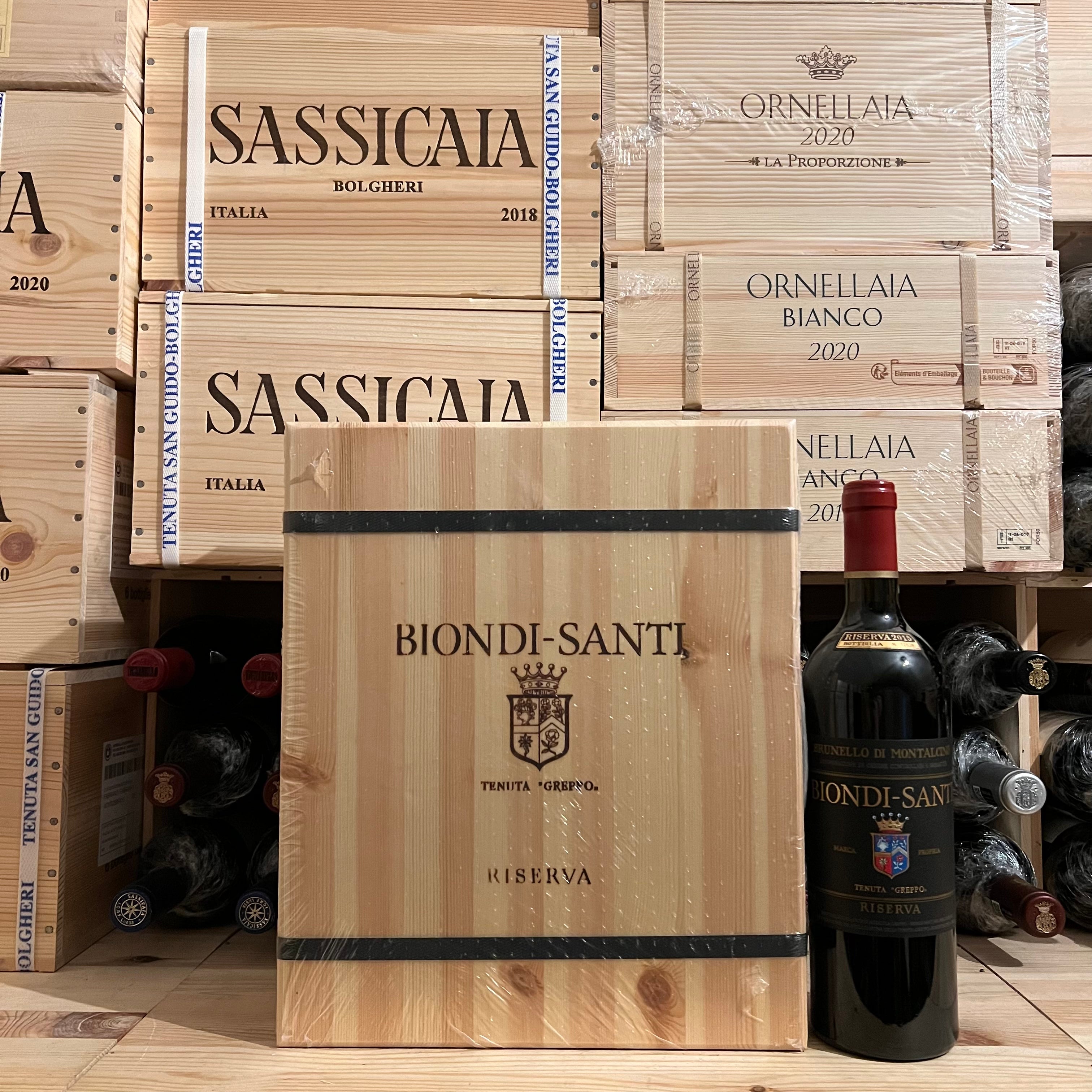 Biondi Santi Riserva 2016 cassa
