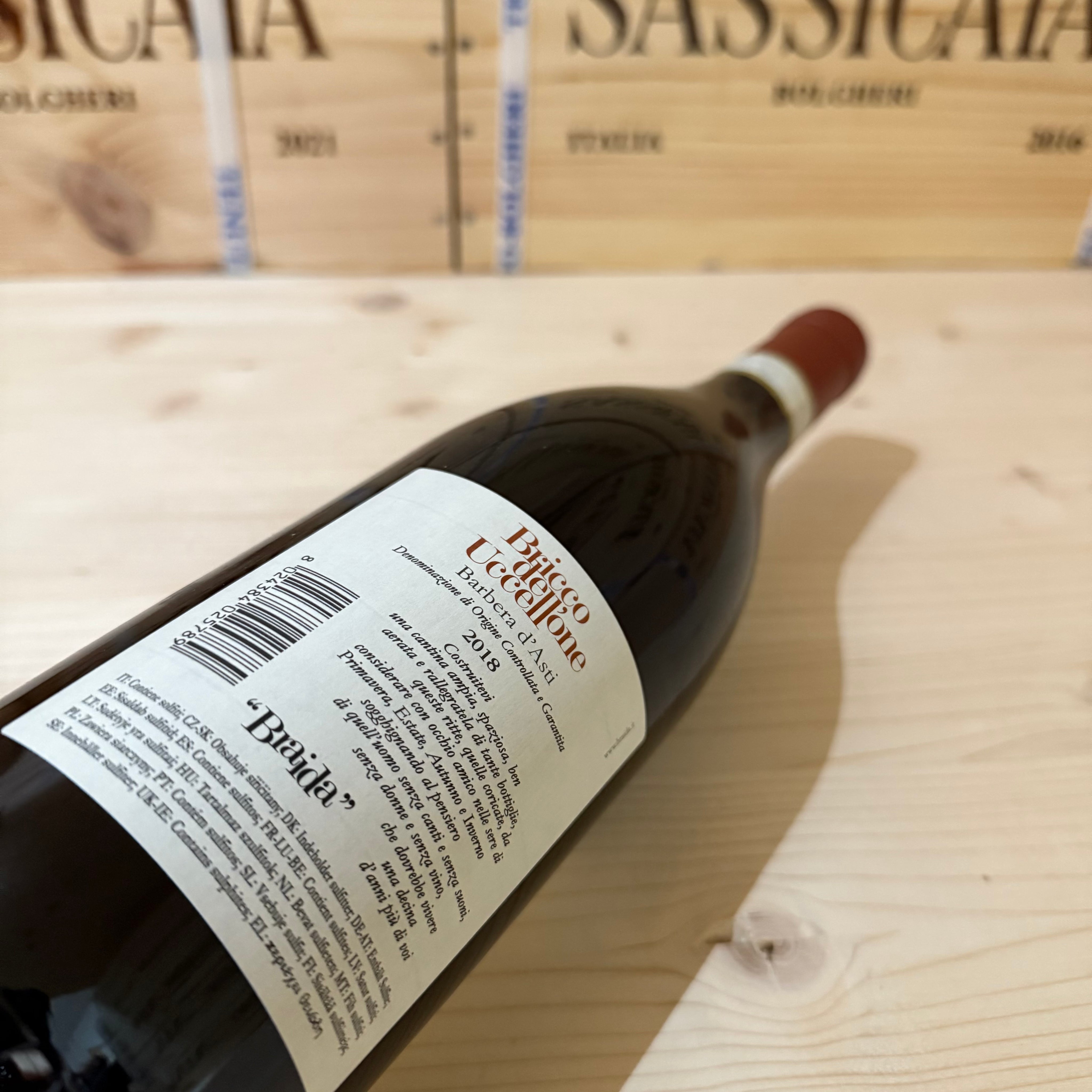 Bricco dell'Uccellone 2018 Barbera d'Asti DOCG Braida