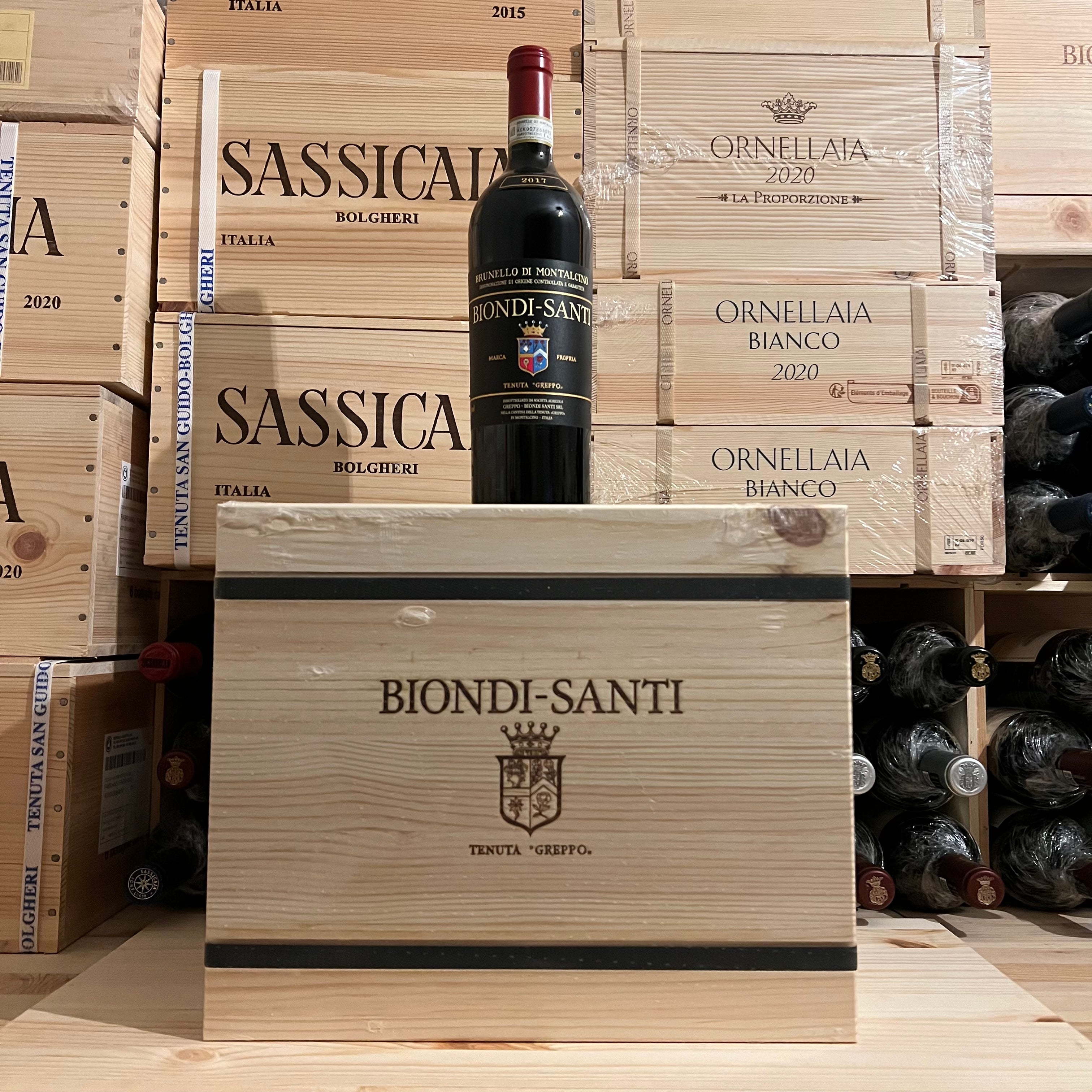 Brunello Biondi Santi 2017 - Cassa Legno 6 Bottiglie