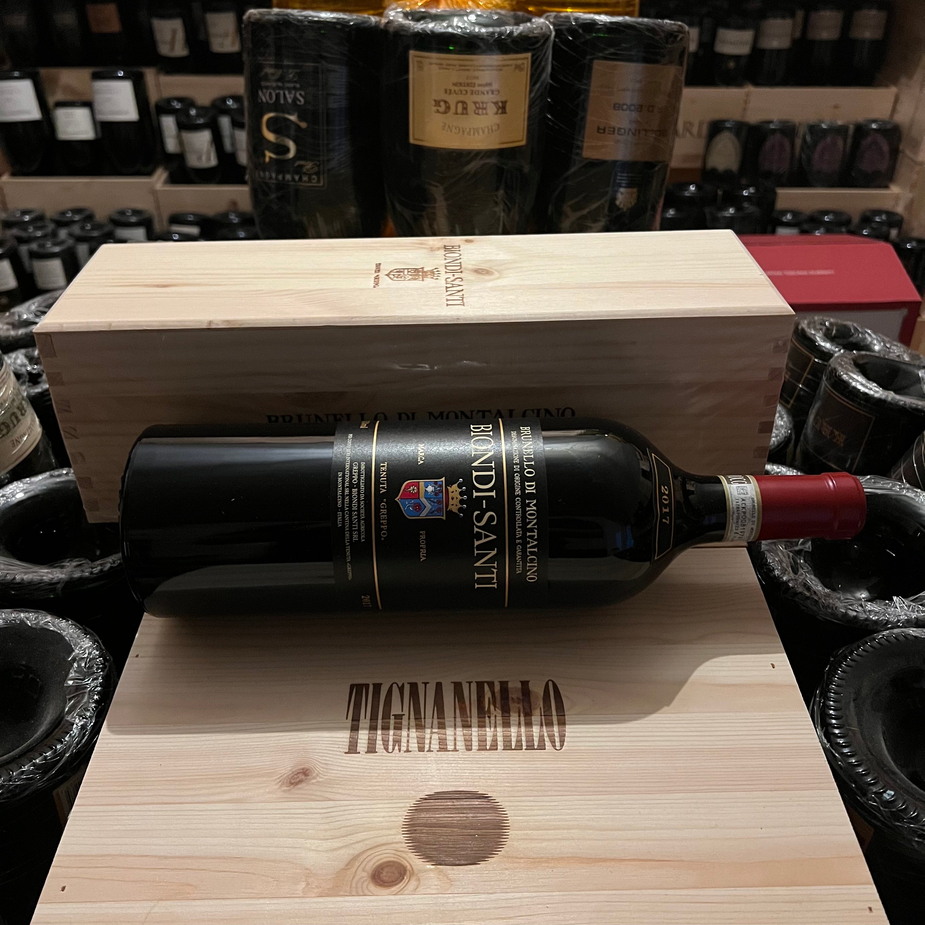 Brunello Biondi Santi 2017 Magnum in Cassa Legno