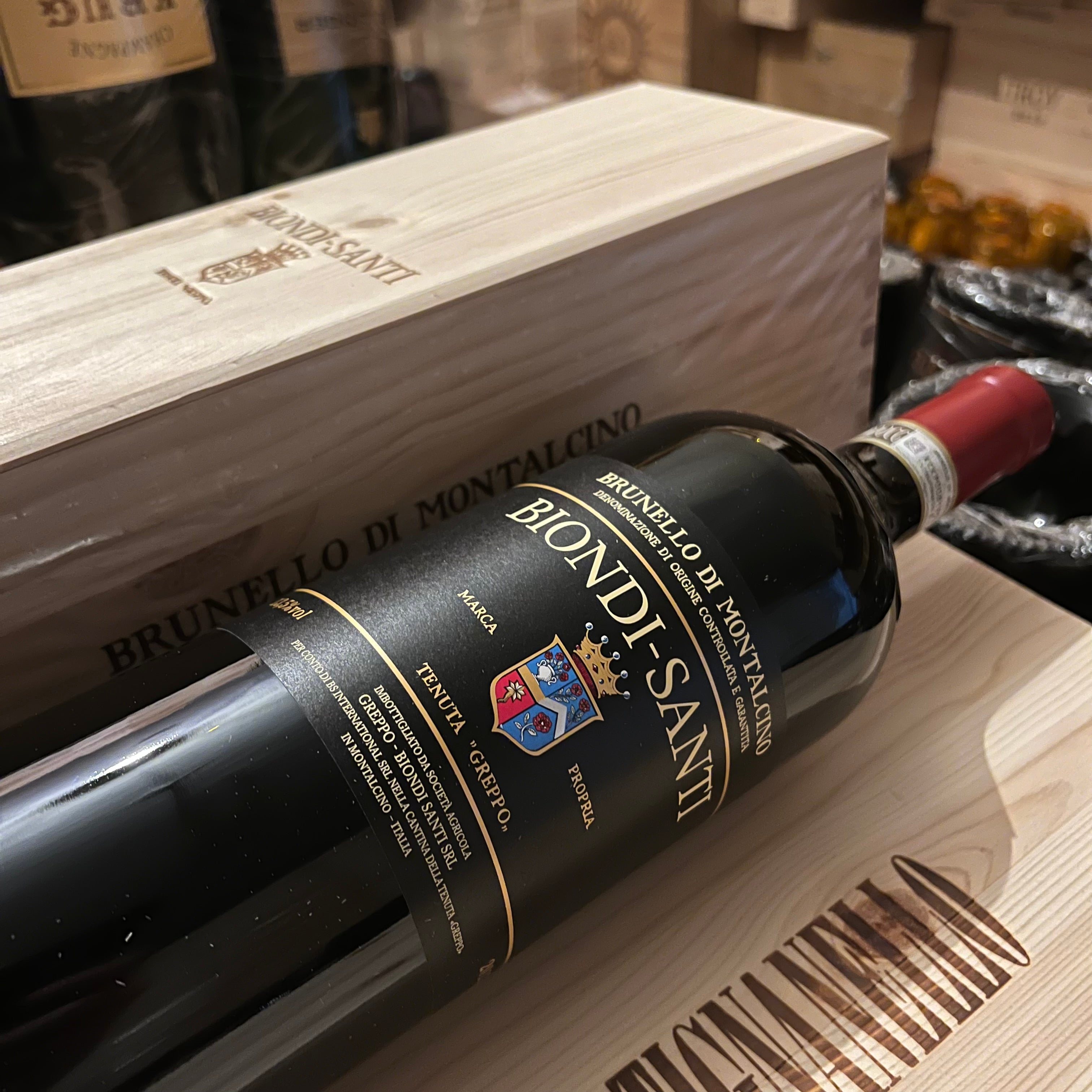 Brunello Biondi Santi 2017 Magnum in Cassa Legno