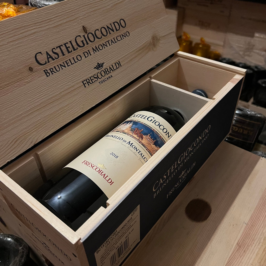 Brunello di Montalcino Castelgiocondo 2018 Magnum Marchesi Frescobaldi in Cassa Legno