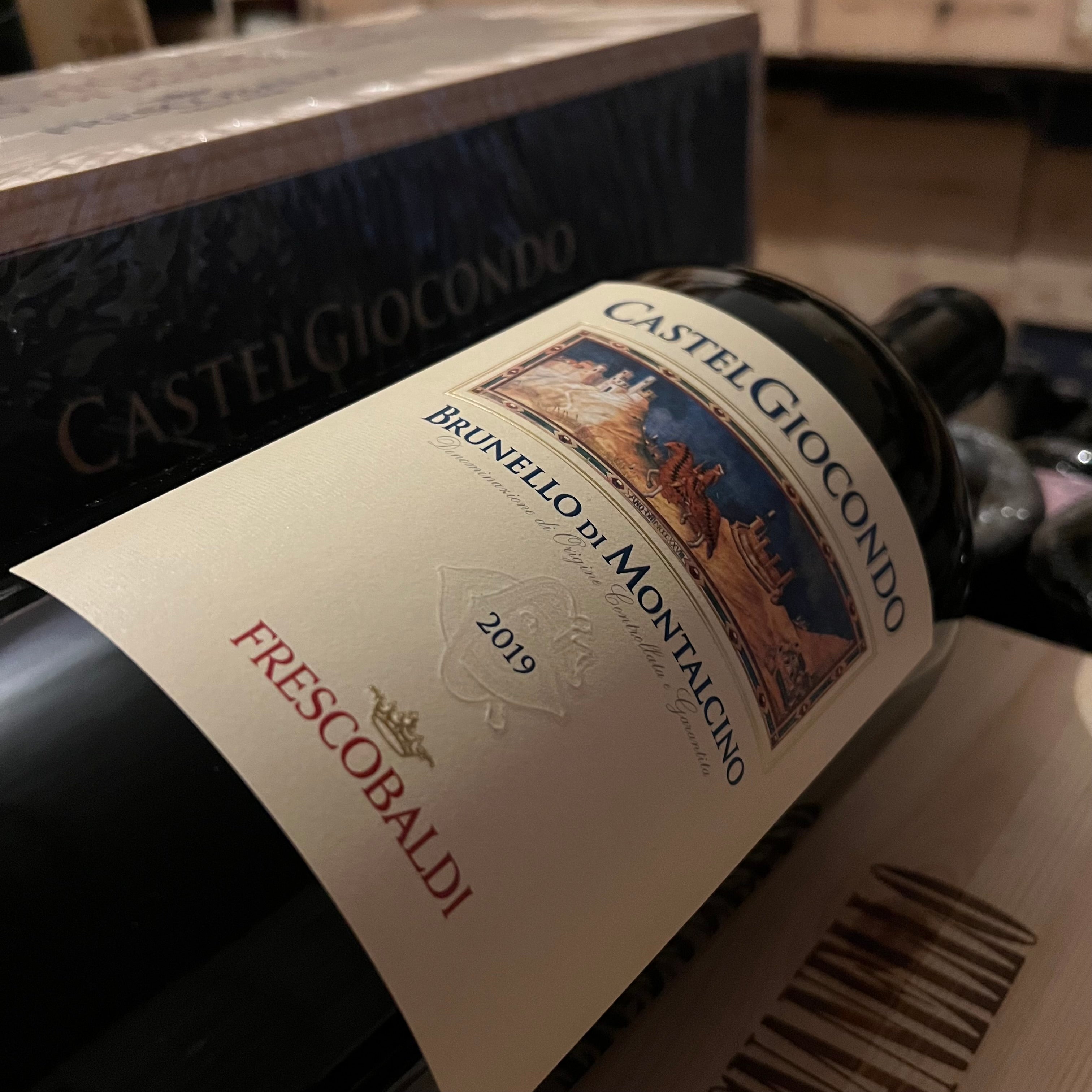 Brunello di Montalcino Castelgiocondo 2019 Jeroboam Marchesi Frescobaldi in Cassa Legno