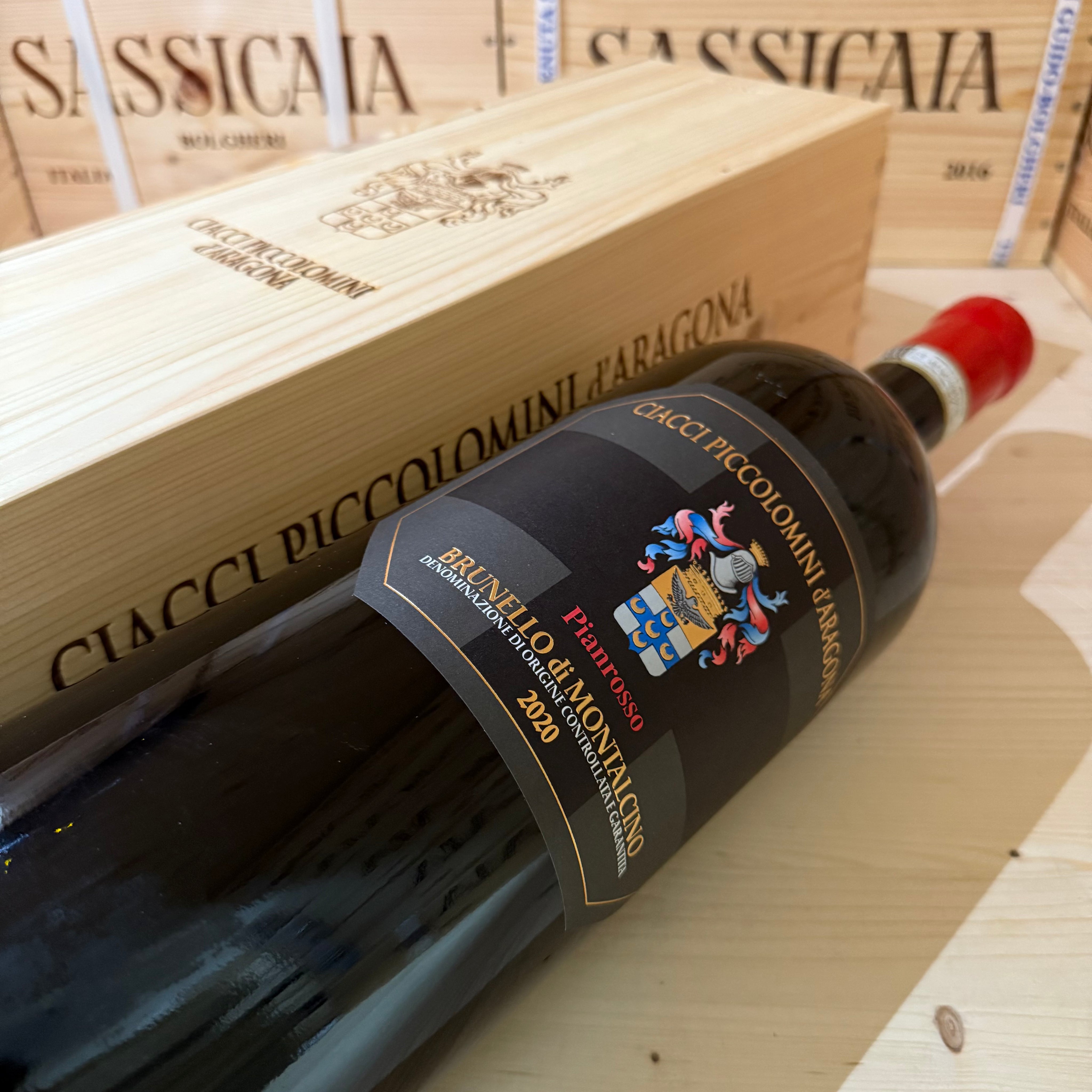 Brunello di Montalcino DOCG Pianrosso 2020 Jeroboam Ciacci Piccolomini d'Aragona - in Cassa Legno