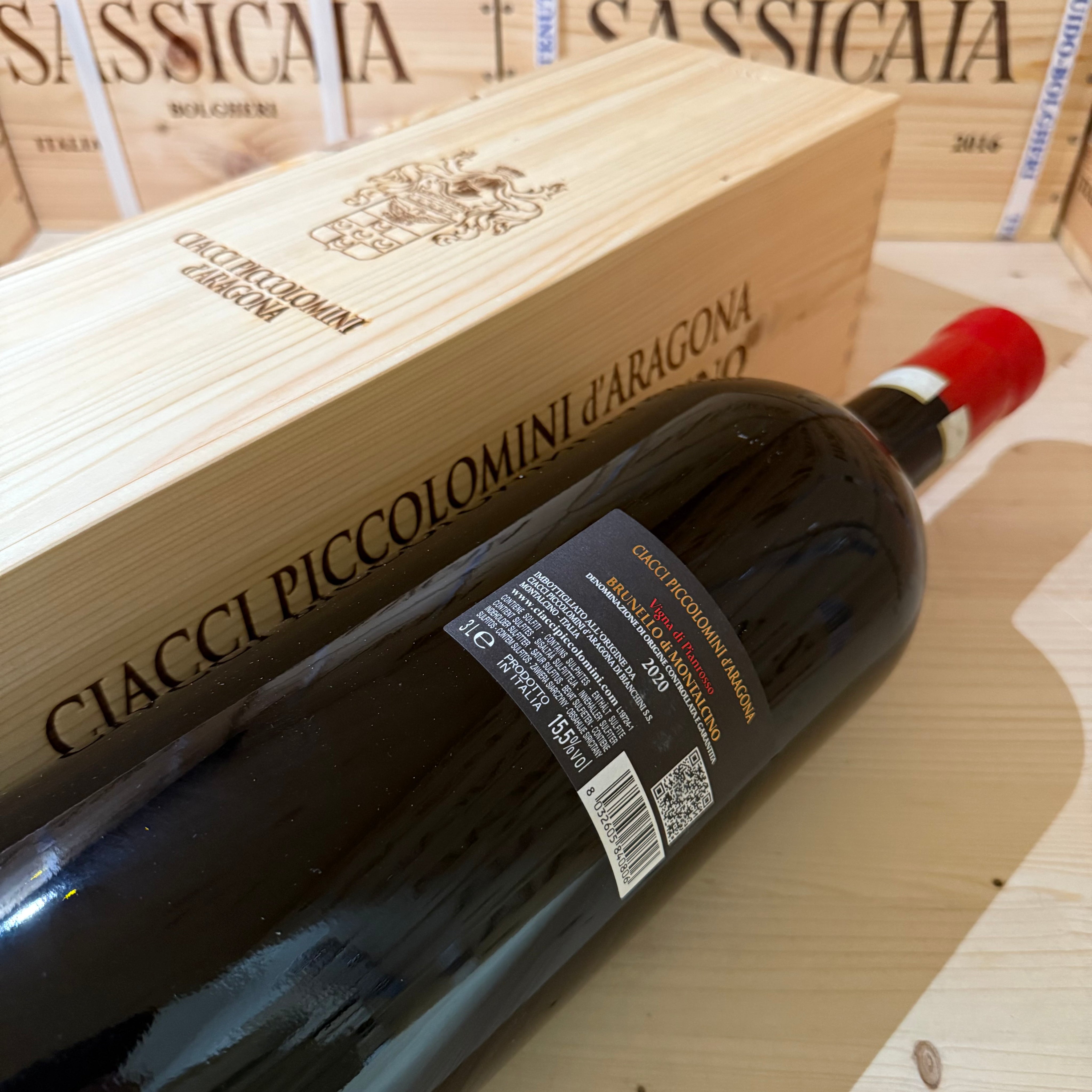 Brunello di Montalcino DOCG Pianrosso 2020 Jeroboam Ciacci Piccolomini d'Aragona - in Cassa Legno