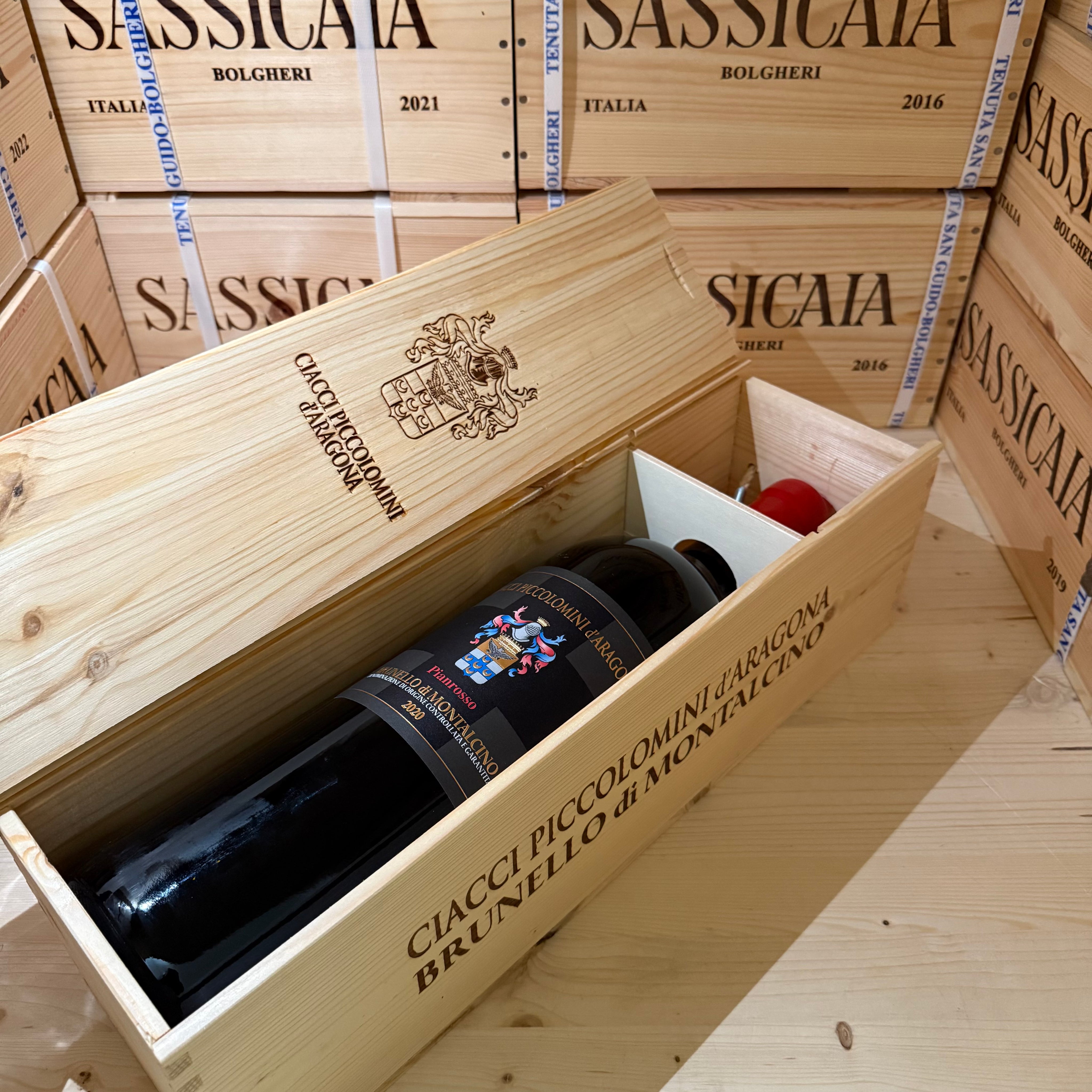 Brunello di Montalcino DOCG Pianrosso 2020 Jeroboam Ciacci Piccolomini d'Aragona - in Cassa Legno