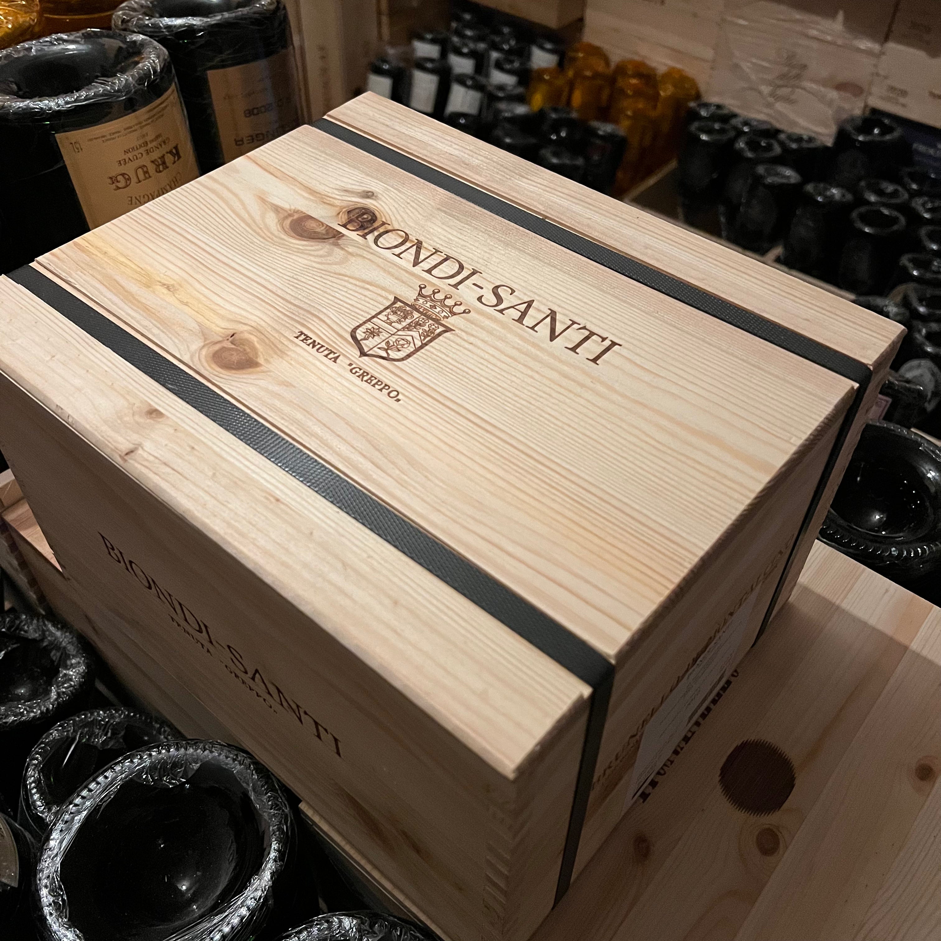Brunello di Montalcino Tenuta Greppo 2016 Biondi Santi Cassa Legno 6 Bottiglie