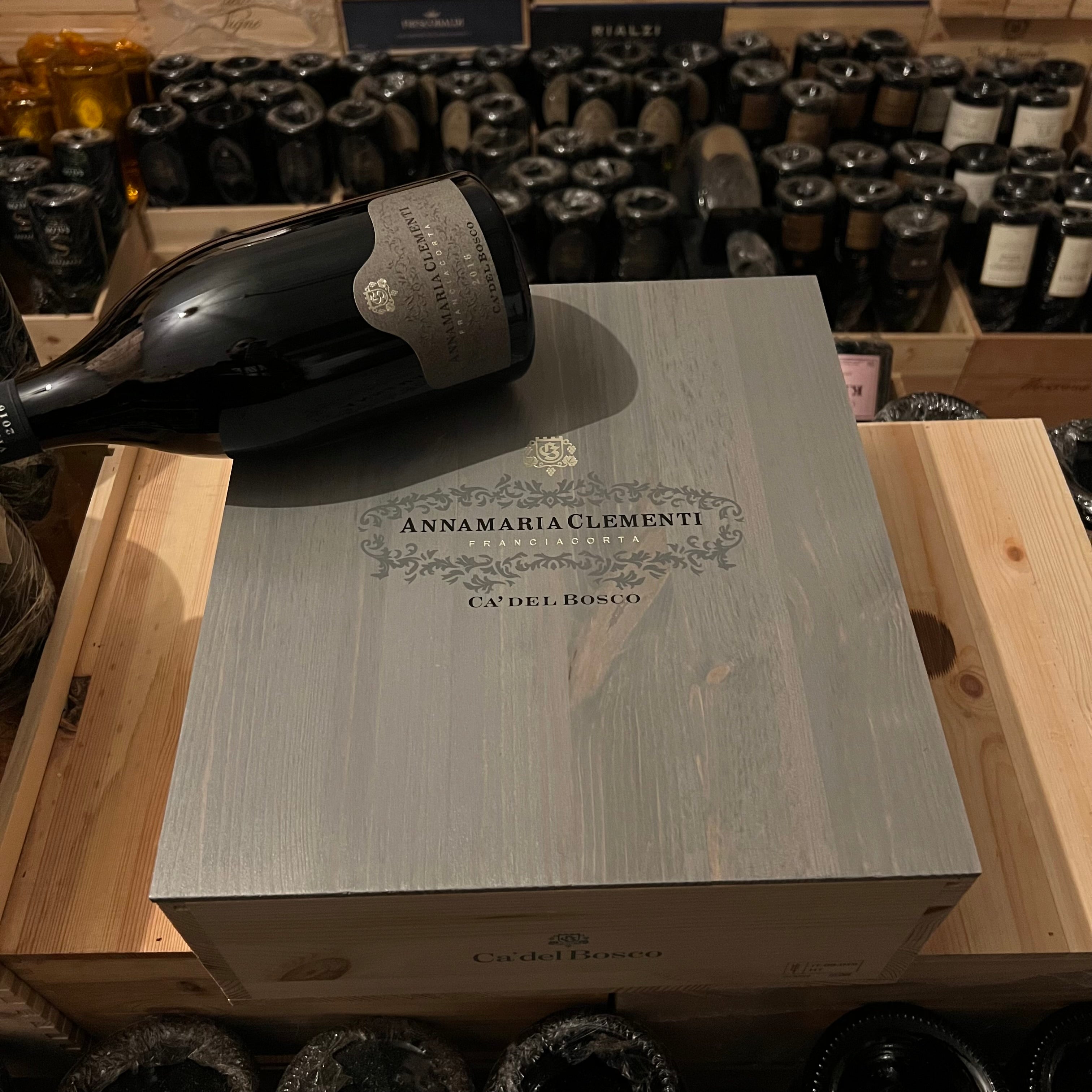 Ca Del Bosco Annamaria Clementi 2016 Franciacorta DOCG - Cassa Legno 3 Bottiglie