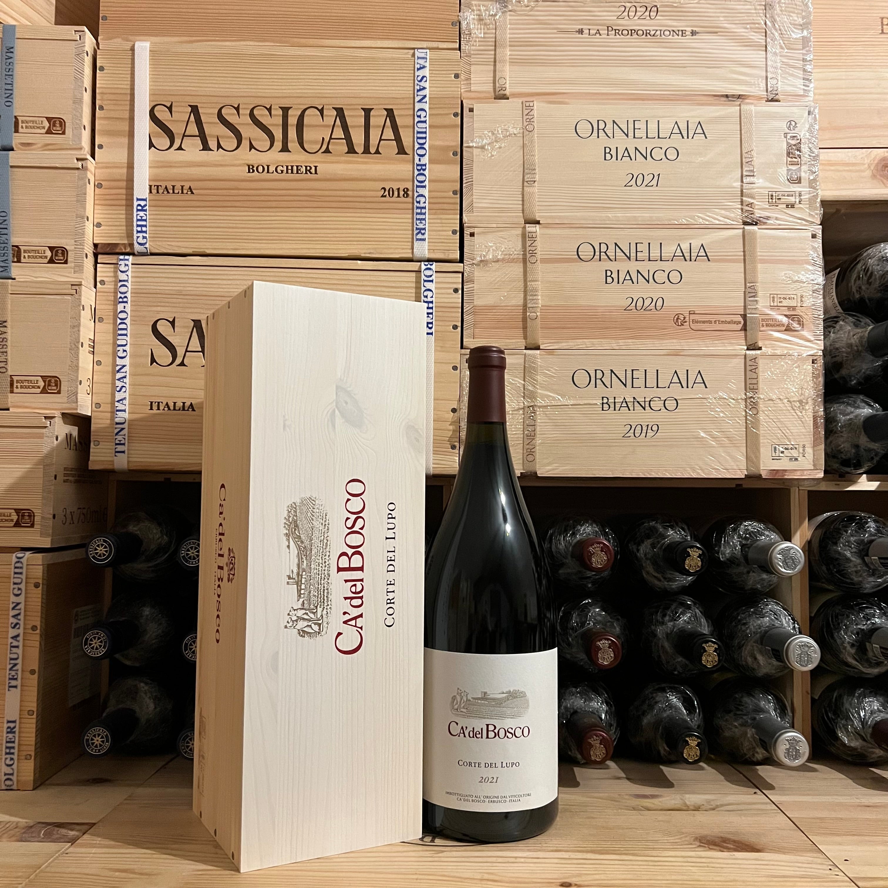Ca Del Bosco Corte del Lupo Rosso 2021 Magnum - in Cassa Legno