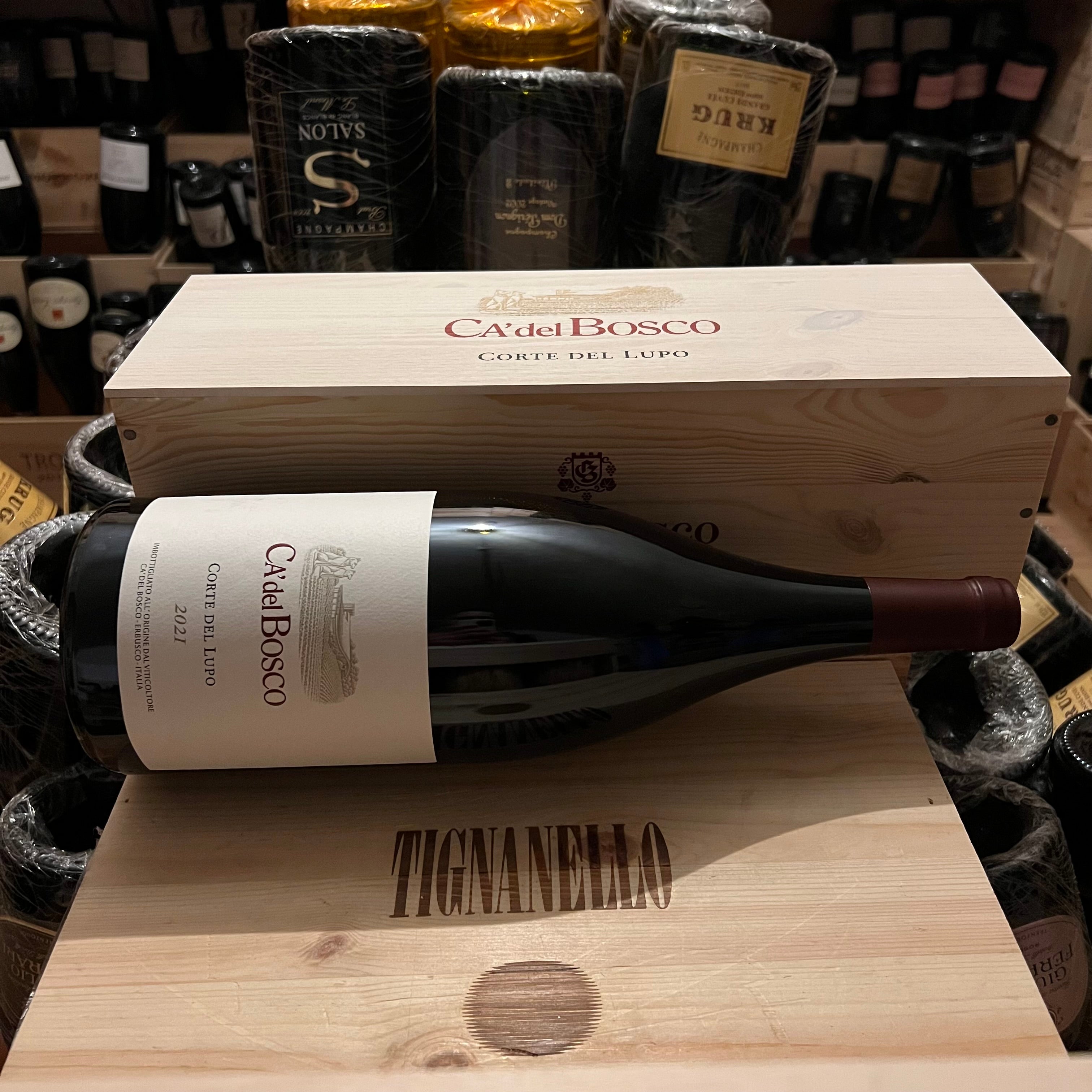Ca Del Bosco Corte del Lupo Rosso 2021 Magnum - in Cassa Legno