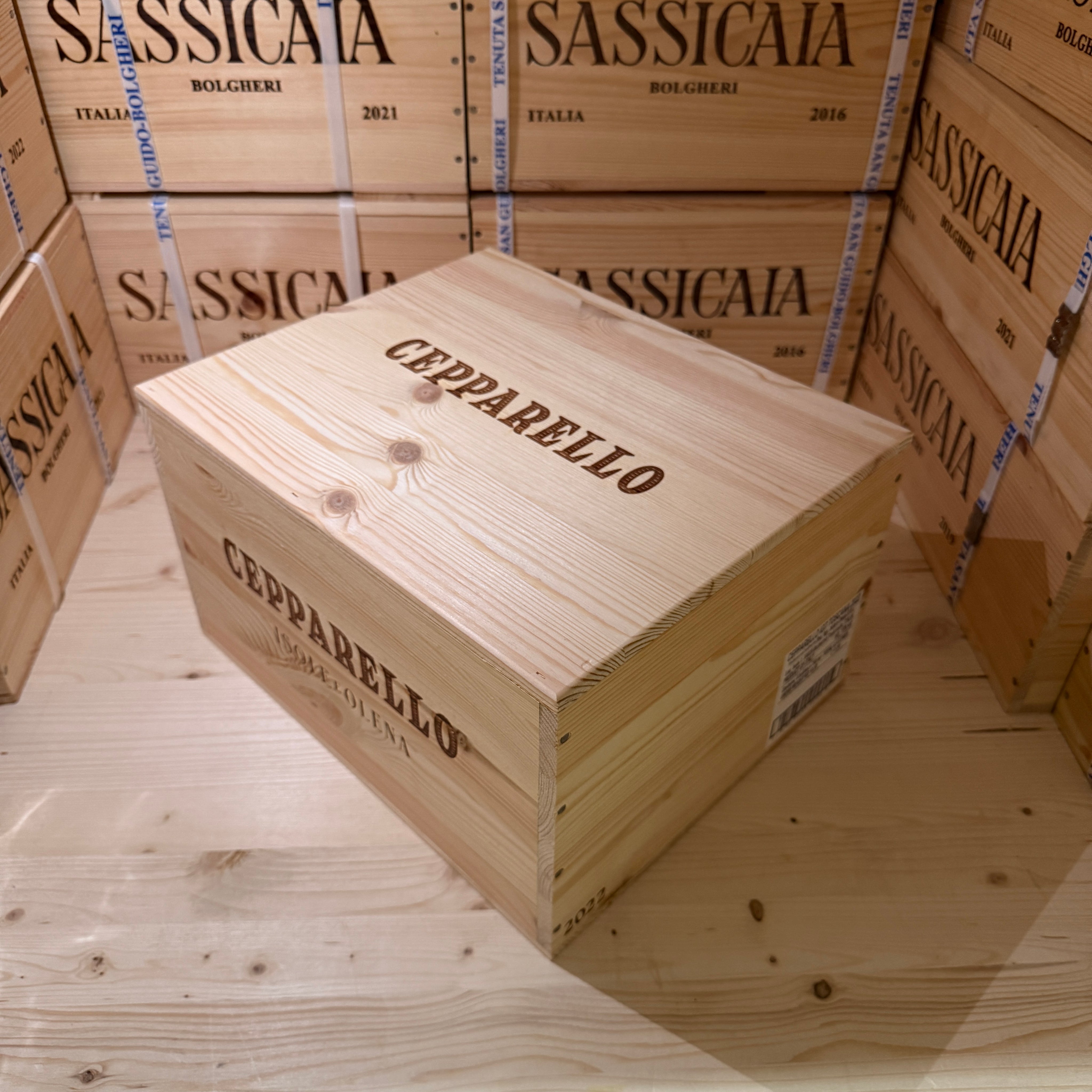 Cepparello 2022 Toscana Rosso IGT Isole e Olena - Cassa Legno 6 Bottiglie