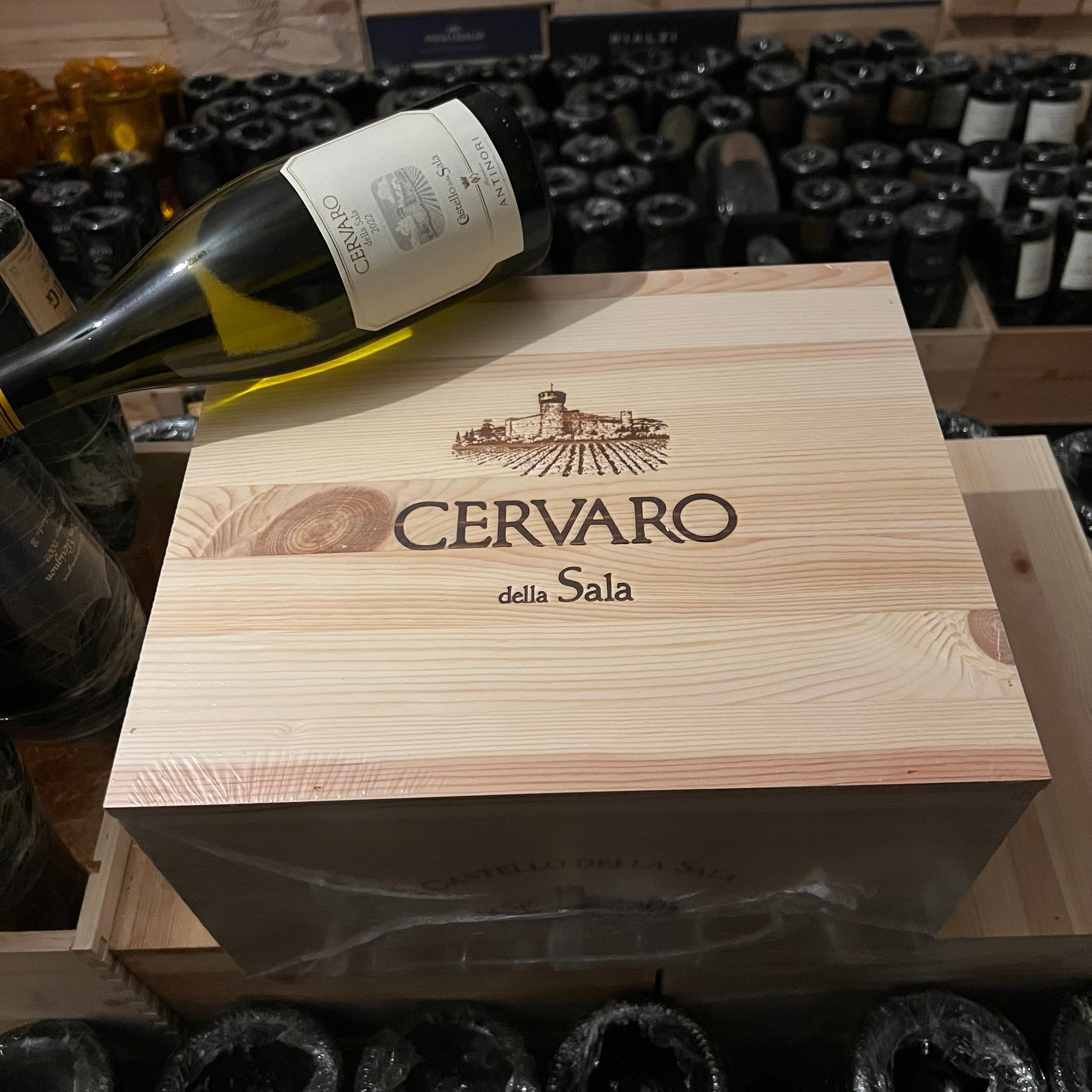 Cervaro della Sala 2019 Castello della Sala Marchesi Antinori - Cassa Legno 6 Bottiglie