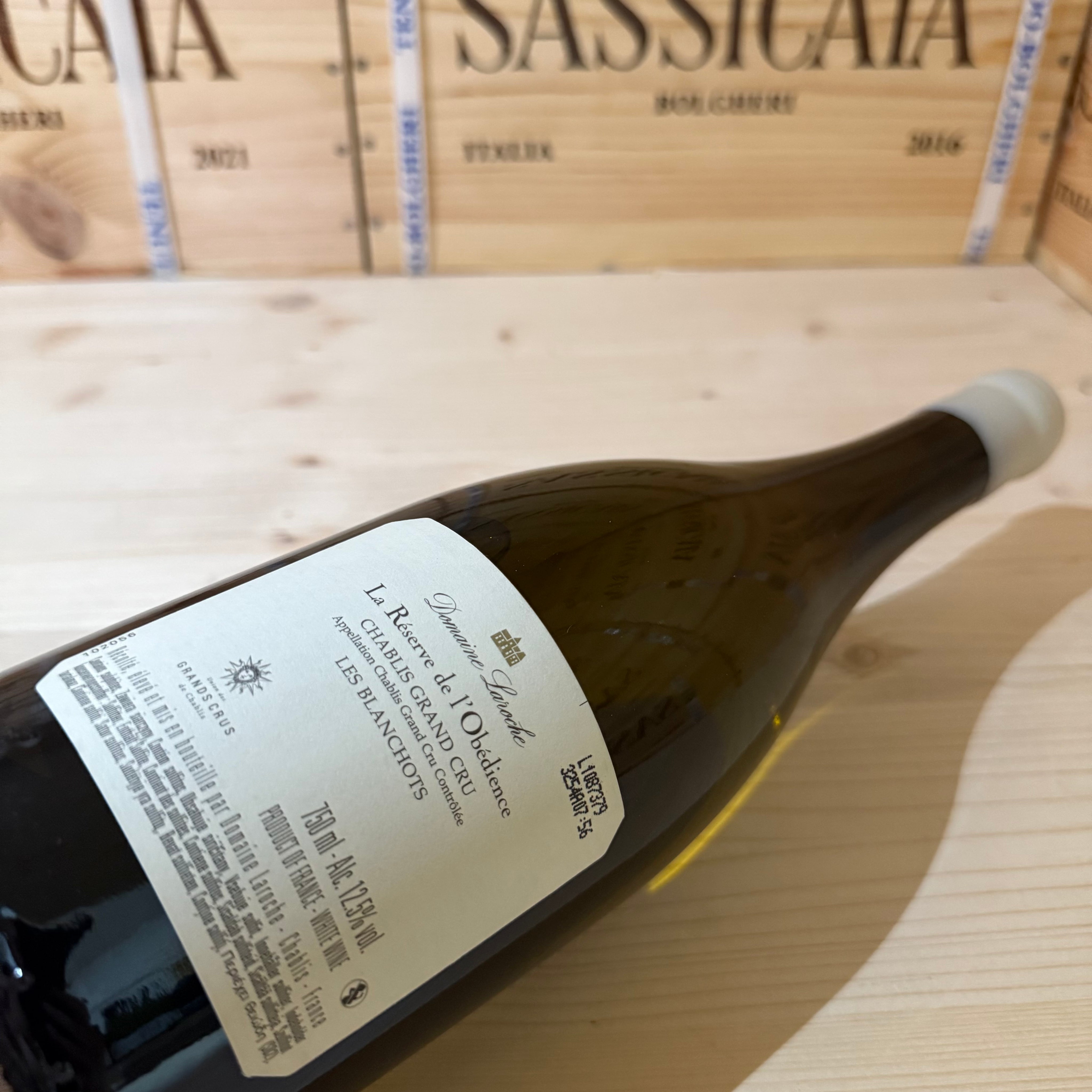Chablis Grand Cru Les Blanchots 2021 La Reserve de L'obedience Domaine Laroche