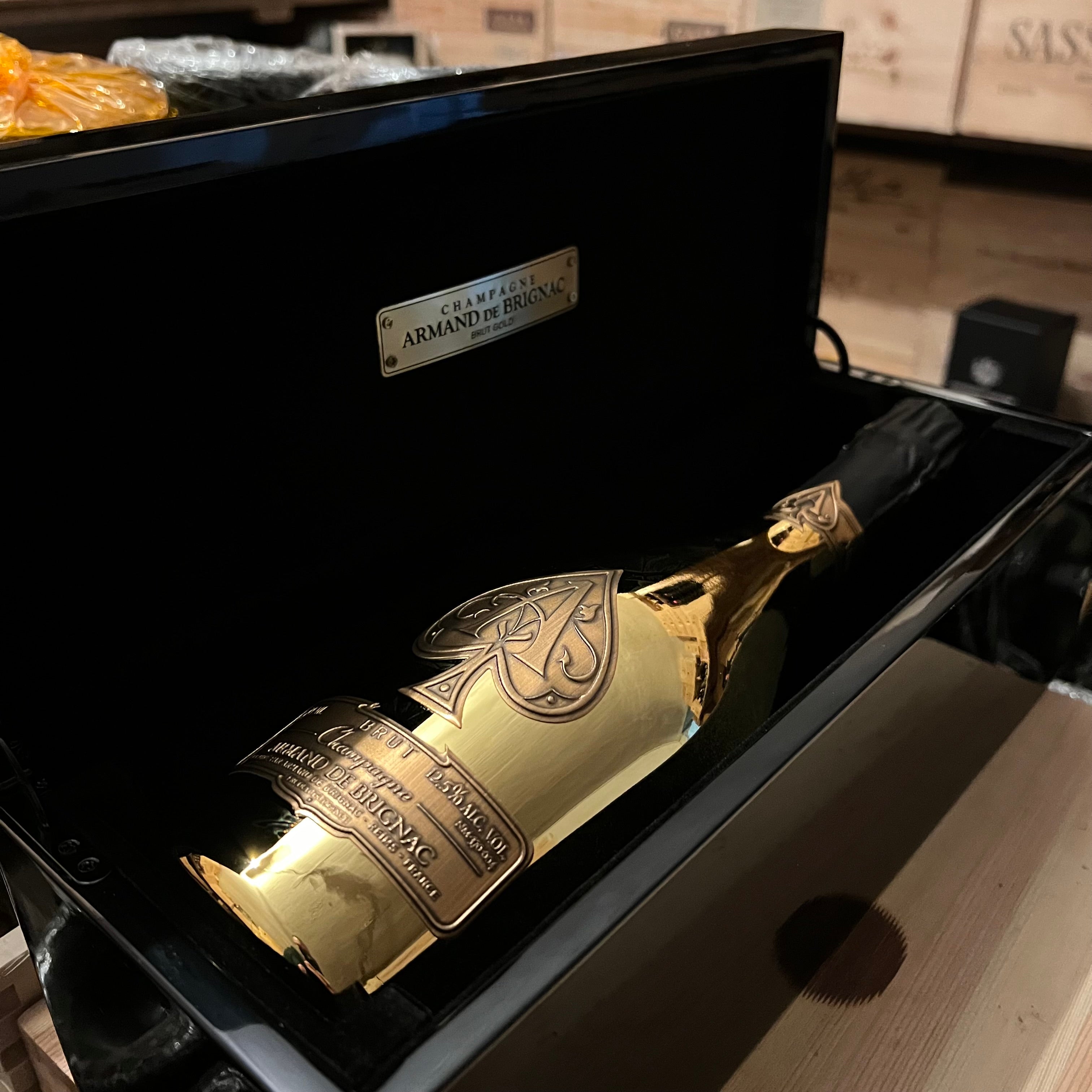 Champagne Armand de Brignac Brut Gold in Cofanetto Prestige
