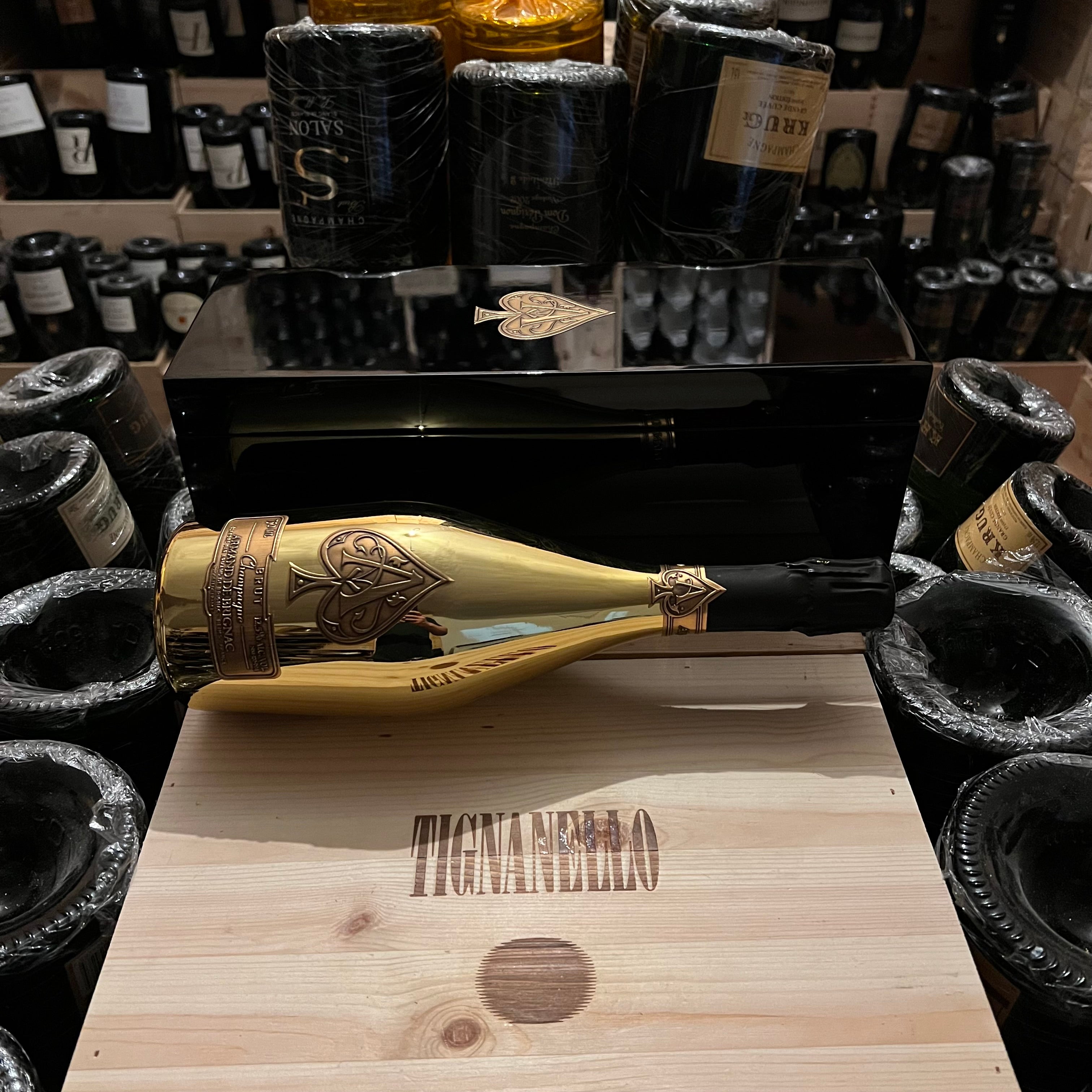 Champagne Armand de Brignac Brut Gold in Cofanetto Prestige
