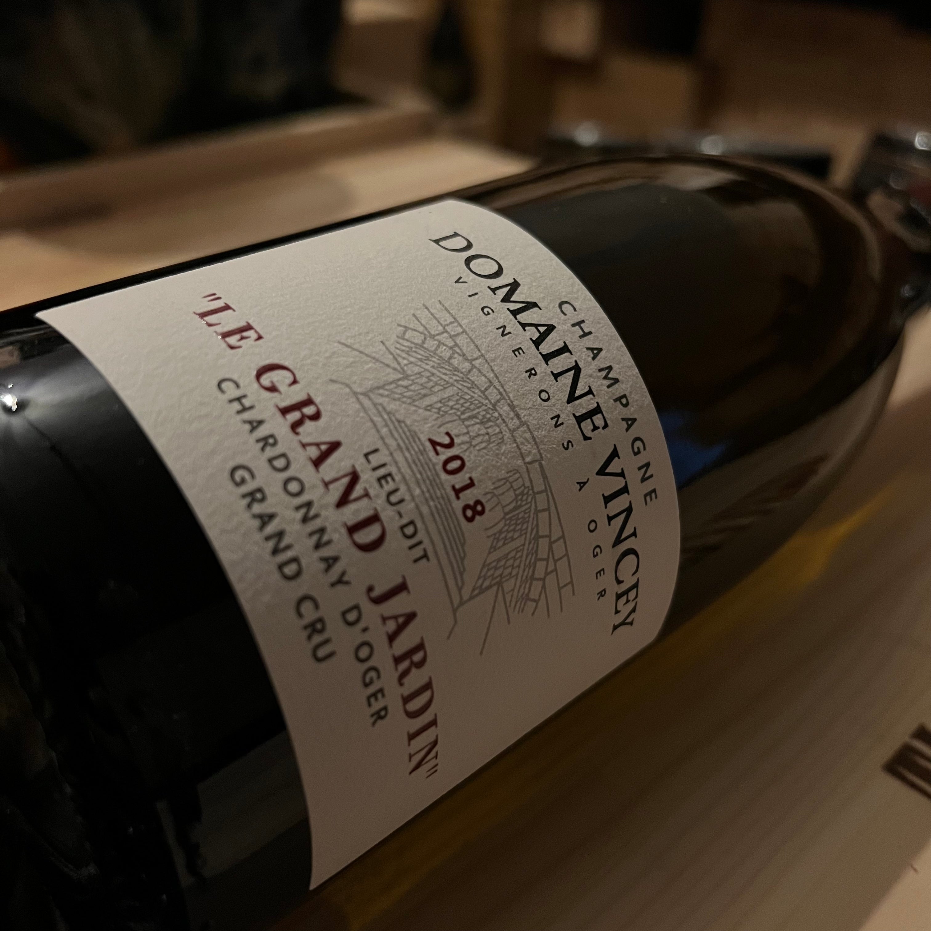 Champagne Le Grand Jardin 2018 Lieu-Dit Grand Cru Domaine Vincey