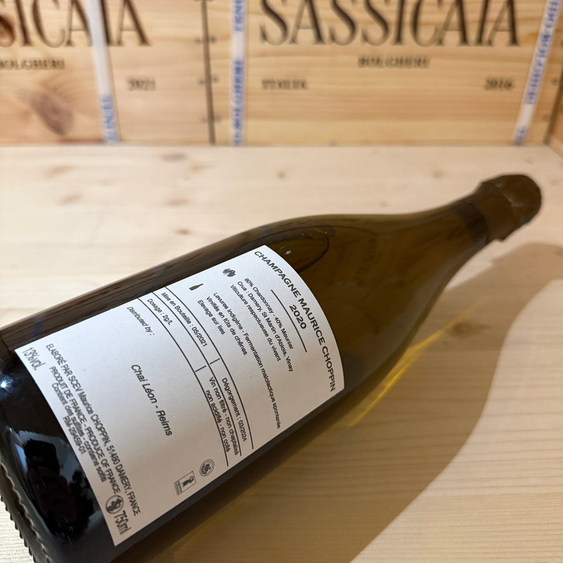 Champagne Les Mi Cotes 2020 Maurice Choppin