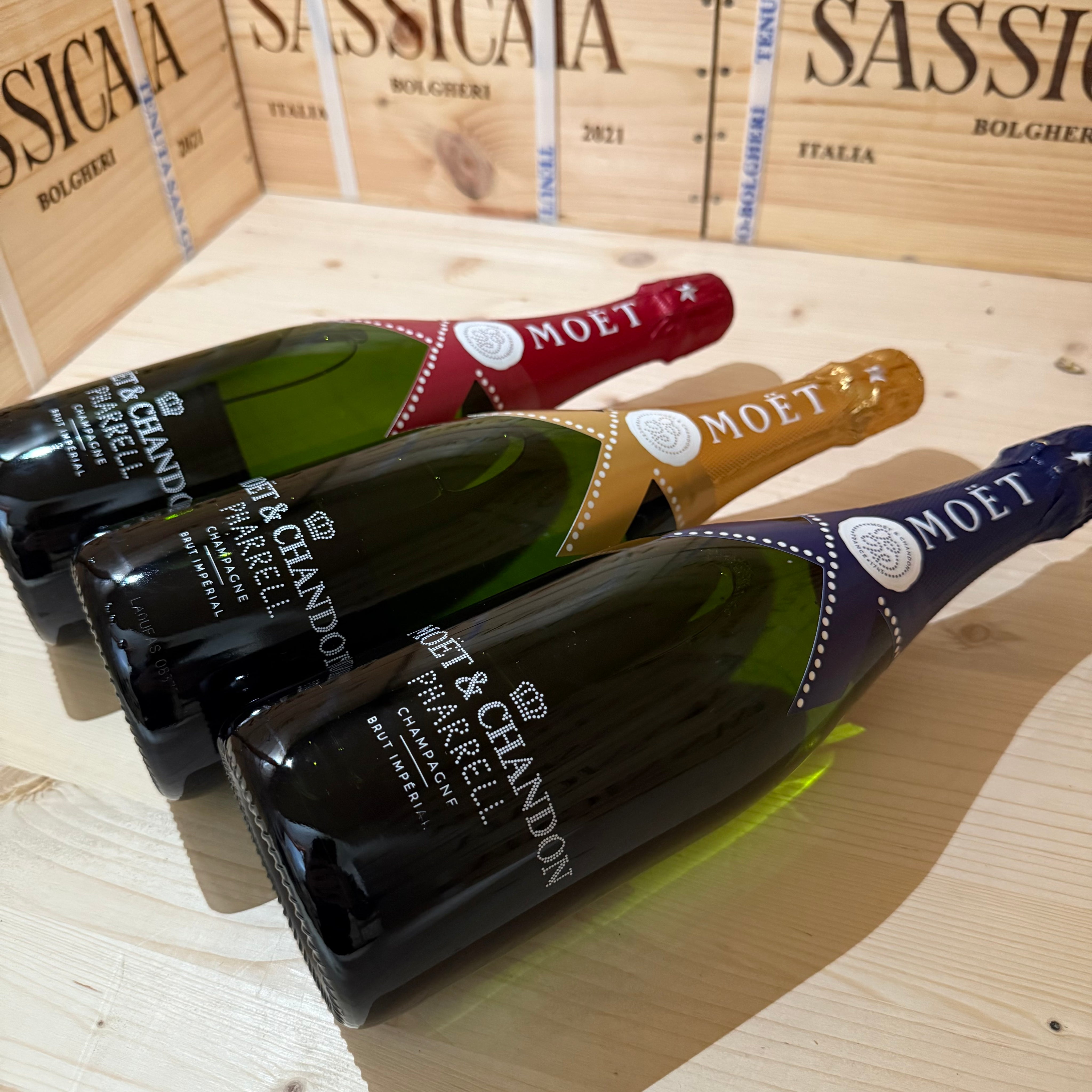 Champagne Moet & Chandon x Pharrell Williams Limited Edition - Trio