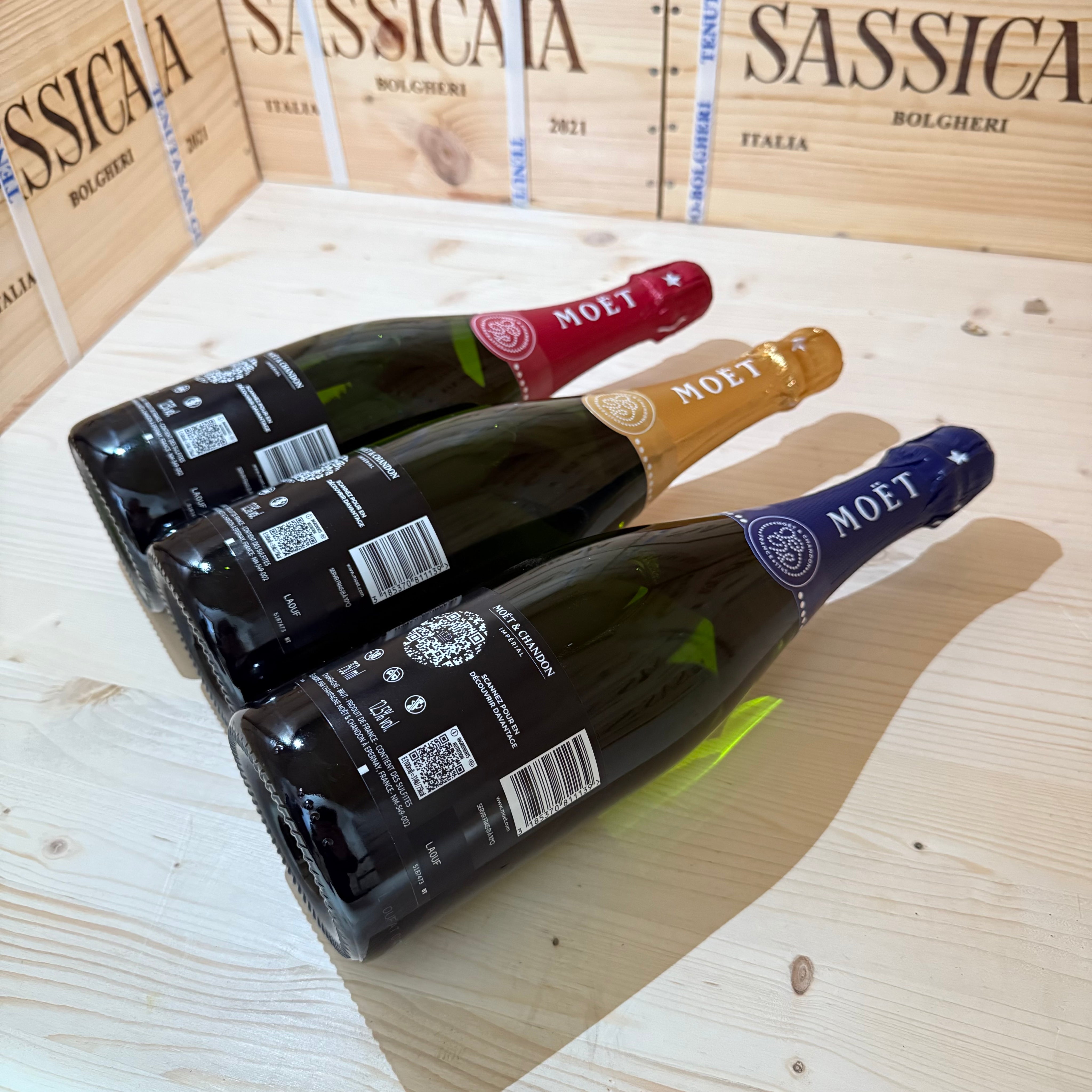 Champagne Moet & Chandon x Pharrell Williams Limited Edition - Trio