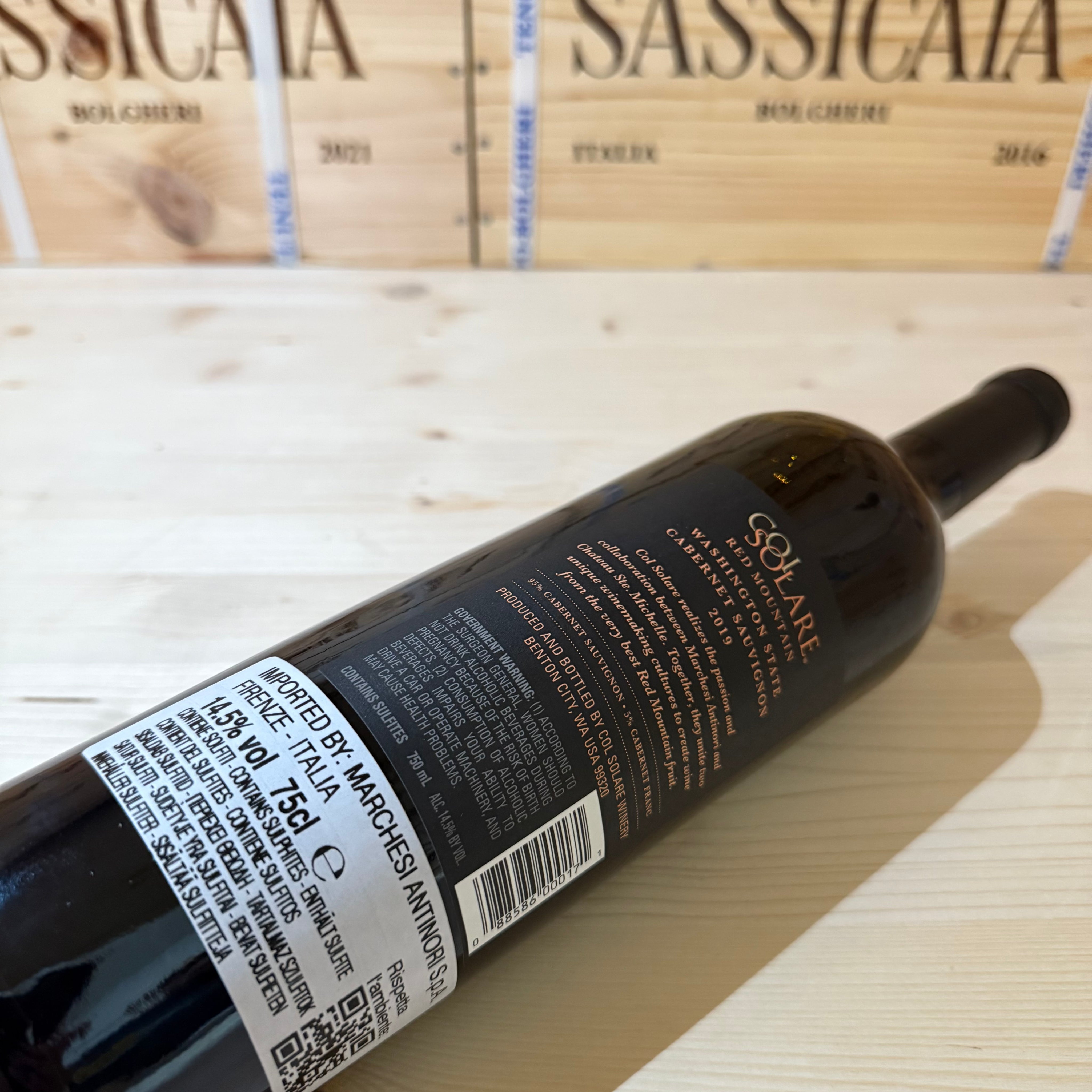Col Solare Cabernet Sauvignon 2019 Marchesi Antinori