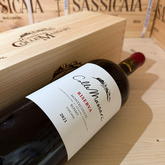 ColleMassari Montecucco Rosso Riserva 2021 Magnum - in Cassa Legno