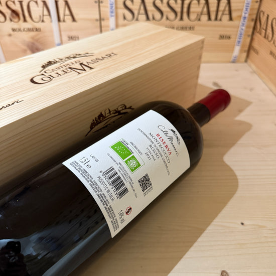 ColleMassari Montecucco Rosso Riserva 2021 Magnum - in Cassa Legno