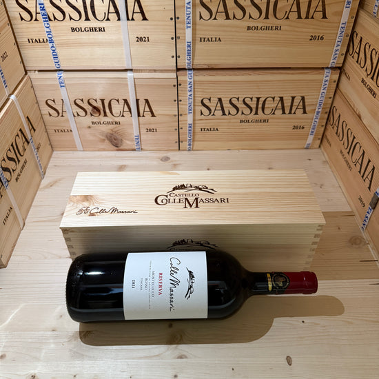 ColleMassari Montecucco Rosso Riserva 2021 Magnum - in Cassa Legno