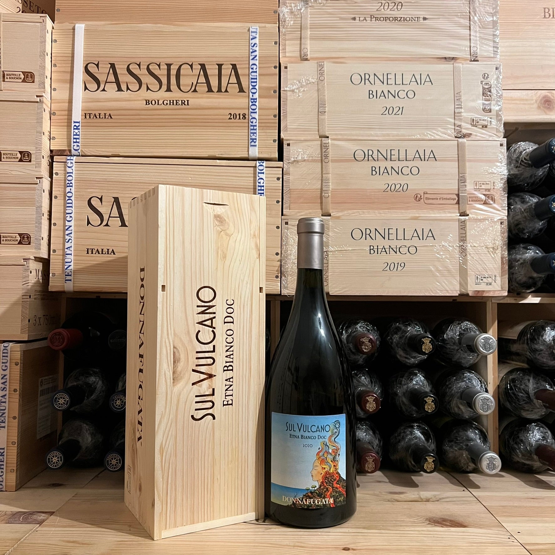 Donnafugata Sul Vulcano Etna Bianco DOC 2020 Magnum - in Cassa Legno