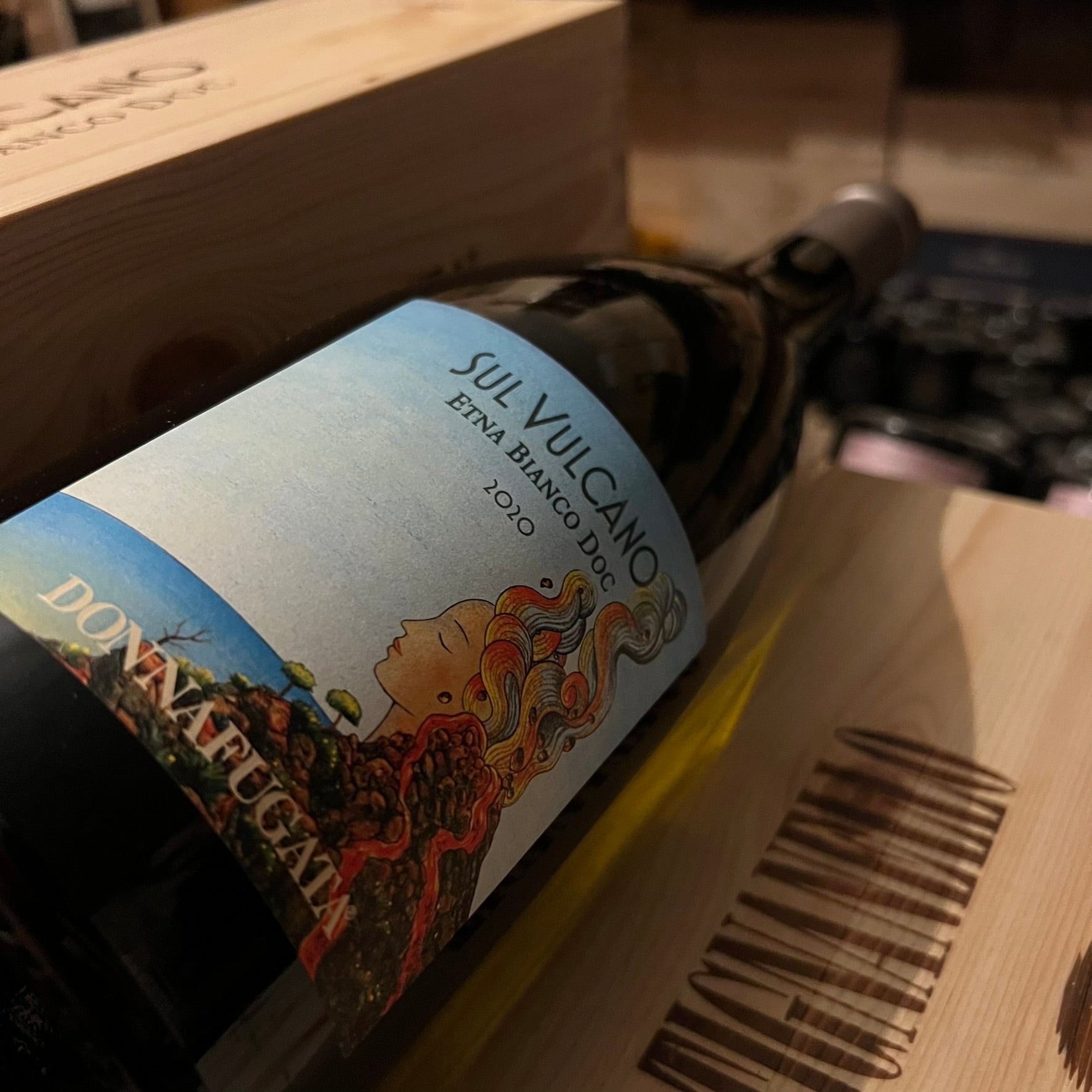 Donnafugata Sul Vulcano Etna Bianco DOC 2020 Magnum - in Cassa Legno