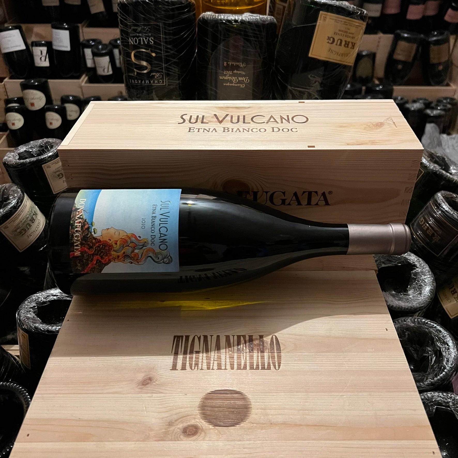 Donnafugata Sul Vulcano Etna Bianco DOC 2020 Magnum - in Cassa Legno