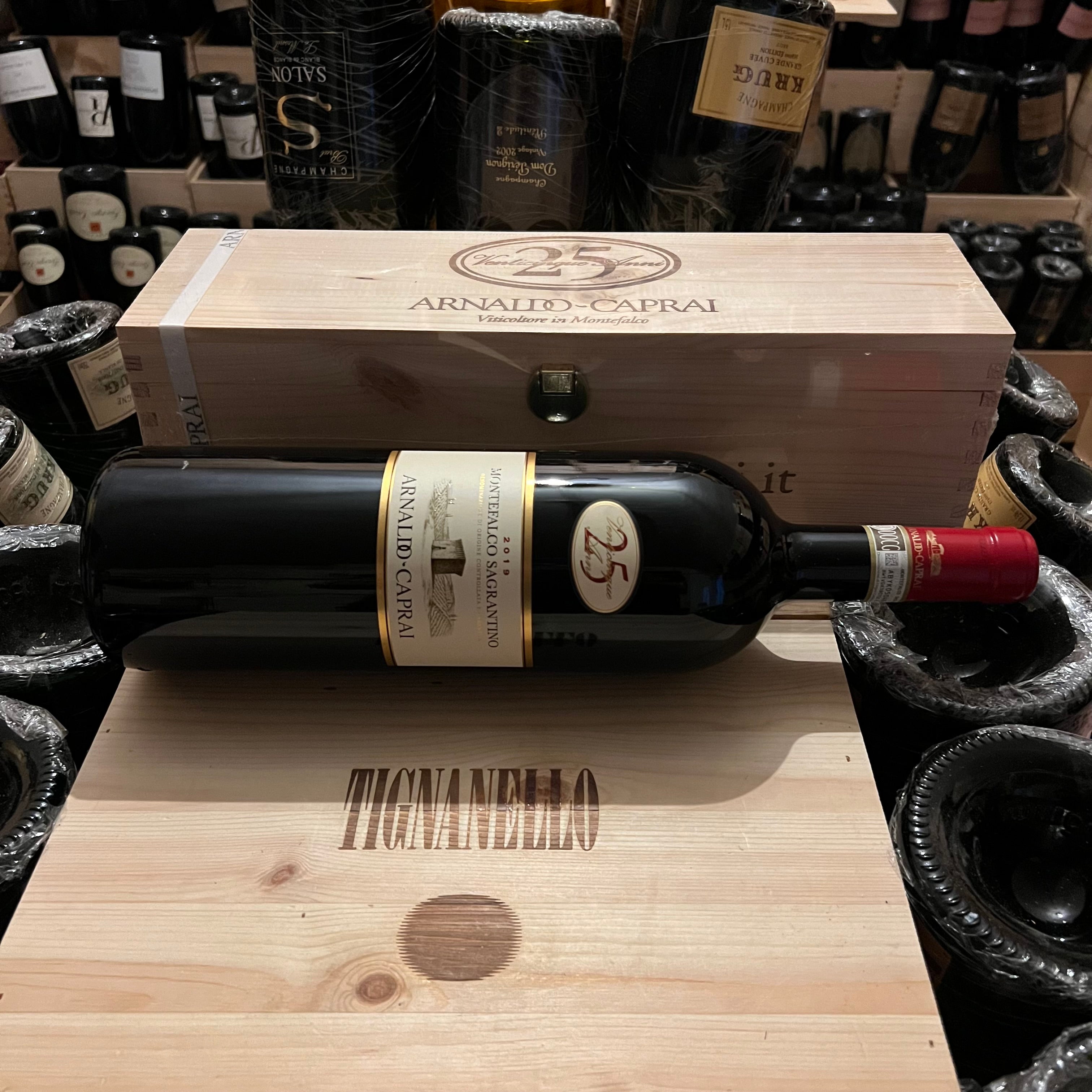 Montefalco Sagrantino DOCG 25 Anni Magnum 2019 Arnaldo Caprai in Cassa Legno