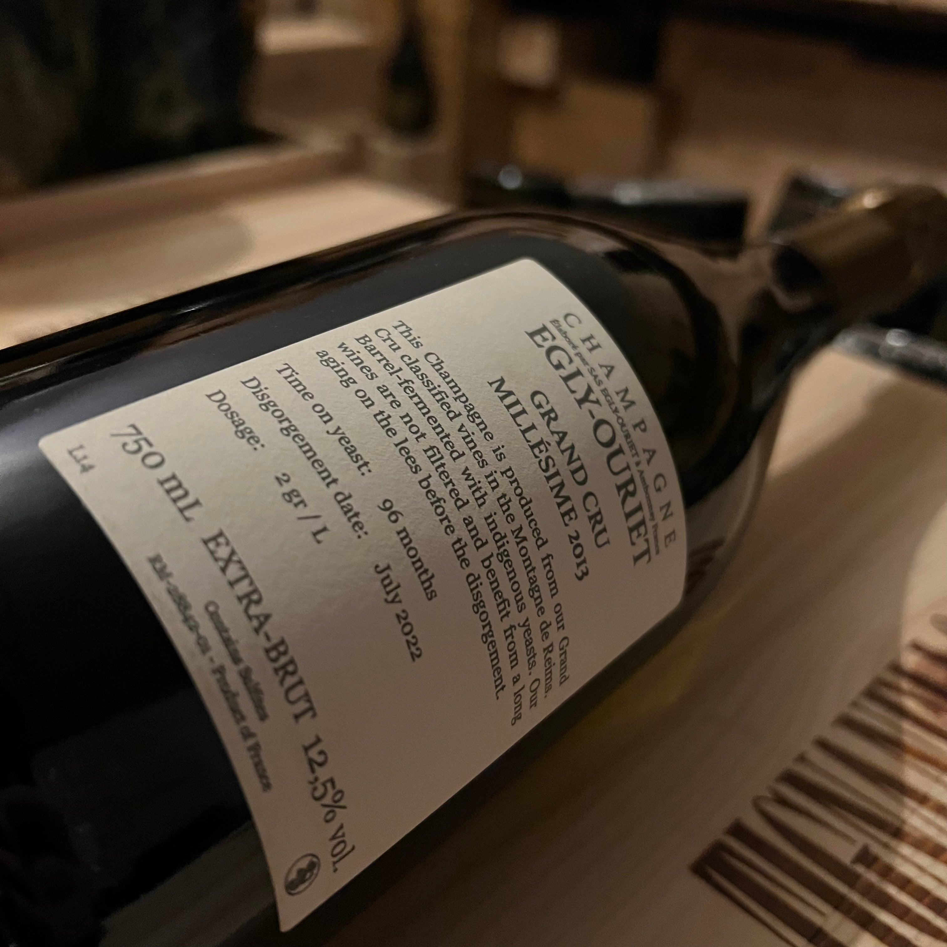 Egly-Ouriet Millesime 2013 Grand Cru Extra Brut