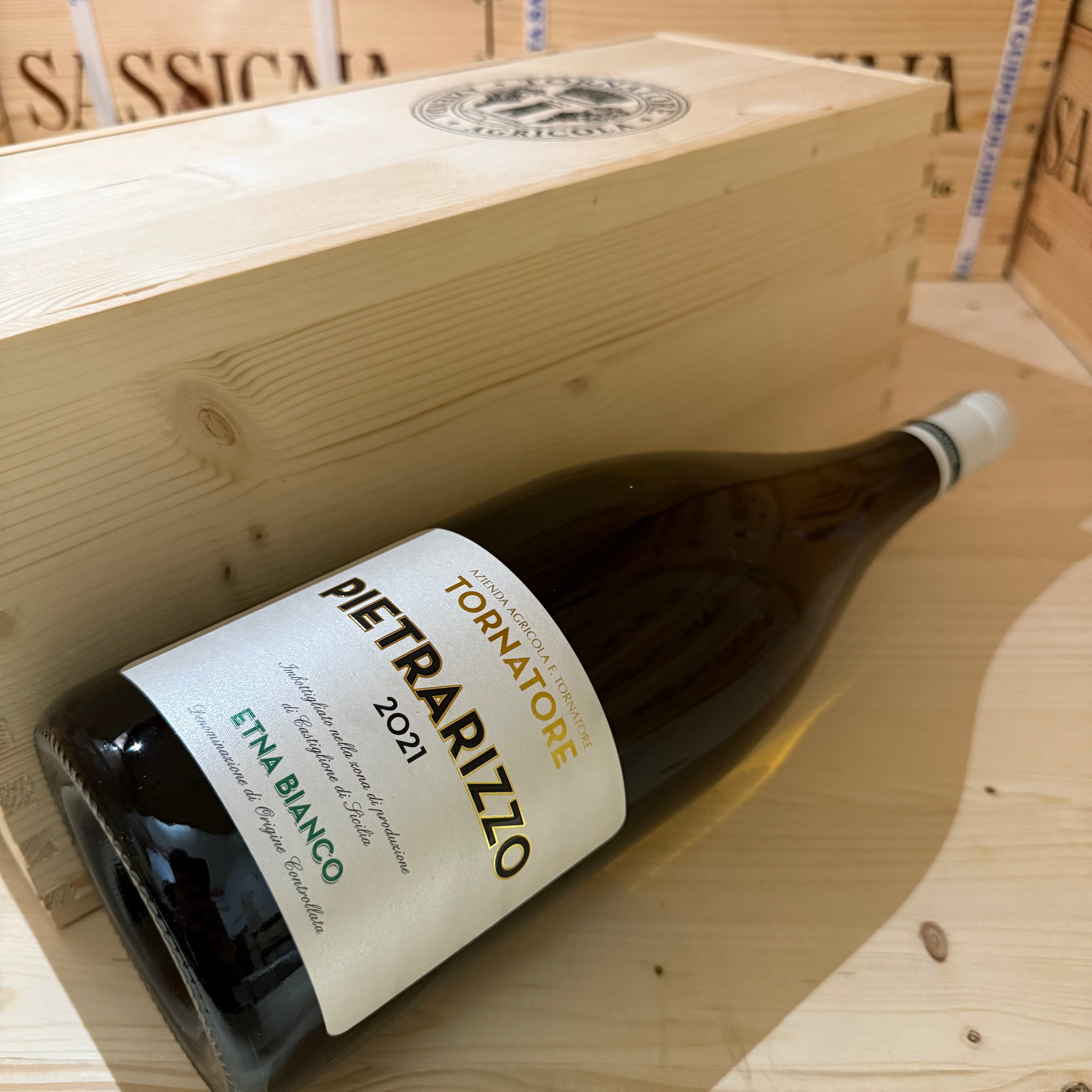 Etna Bianco DOC Pietrarizzo 2021 Magnum Tornatore - in Cassa Legno